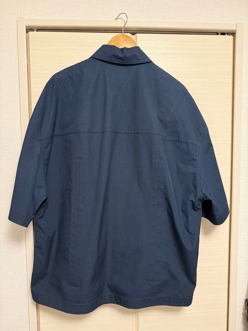 Bottega Veneta navy oversize shirt Size US S / EU 44-46 / 1 - 2 Thumbnail