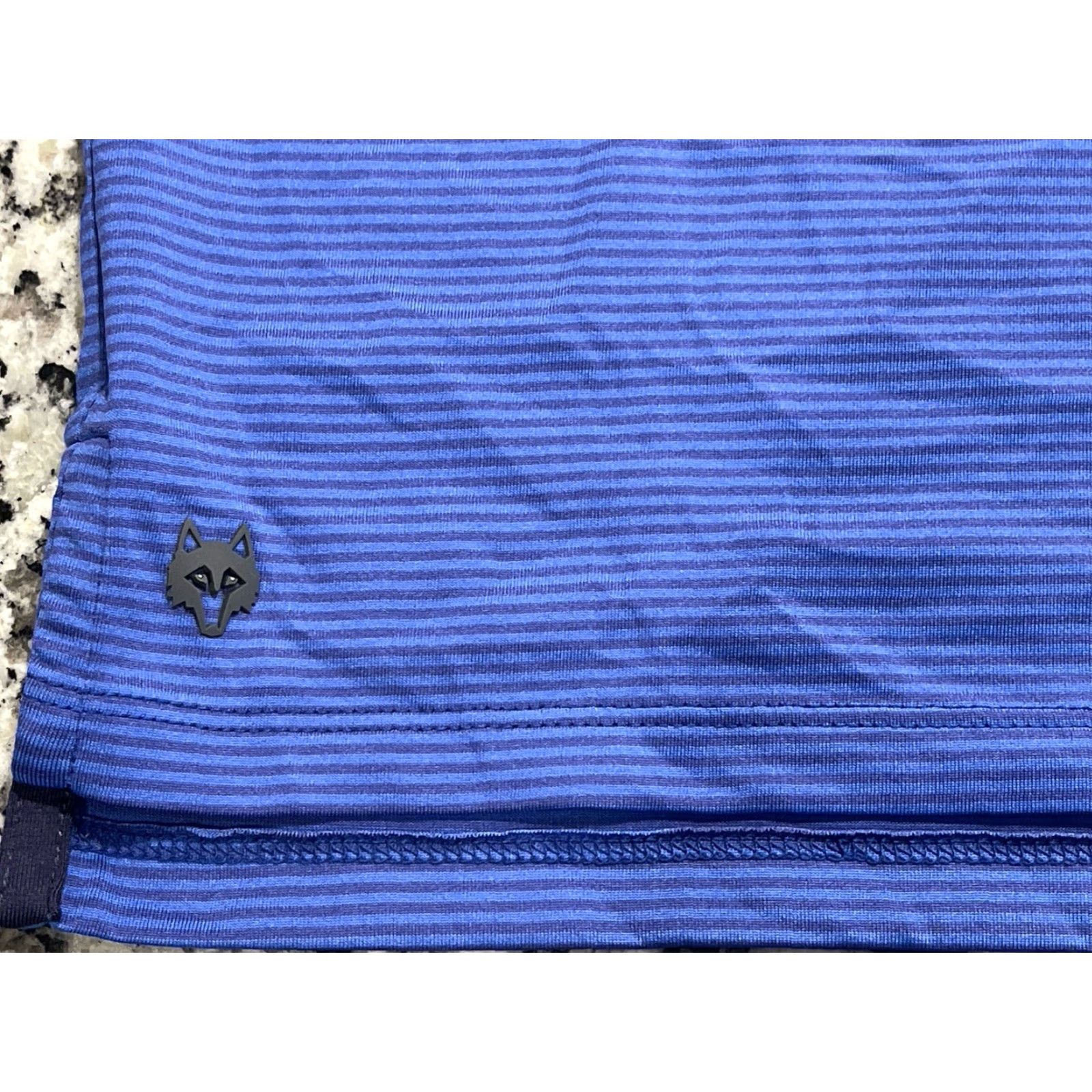 Vintage Greyson Polo Shirt Mens L Blue Striped Performance Stretch Golf Polo Shirt Size US L / EU 52-54 / 3 - 2 Thumbnail