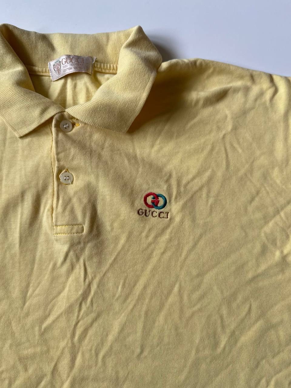 Gucci Vintage 80’s polo shirt GUCCI size S-M luxury Size US M / EU 48-50 / 2 - 2 Thumbnail