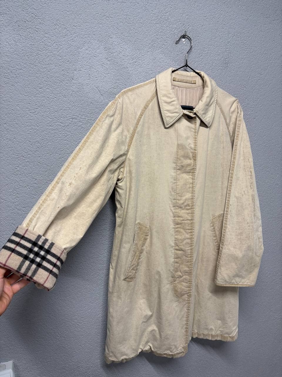 Burberry Burberry London womens nova chek wool coat USA 6 / S Size M / US 6-8 / IT 42-44 - 2 Thumbnail