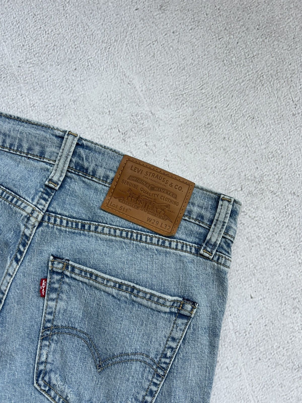 Levi's Levi’s 511 Premium blue denim man’s denim pants Size US 29 - 10 Thumbnail