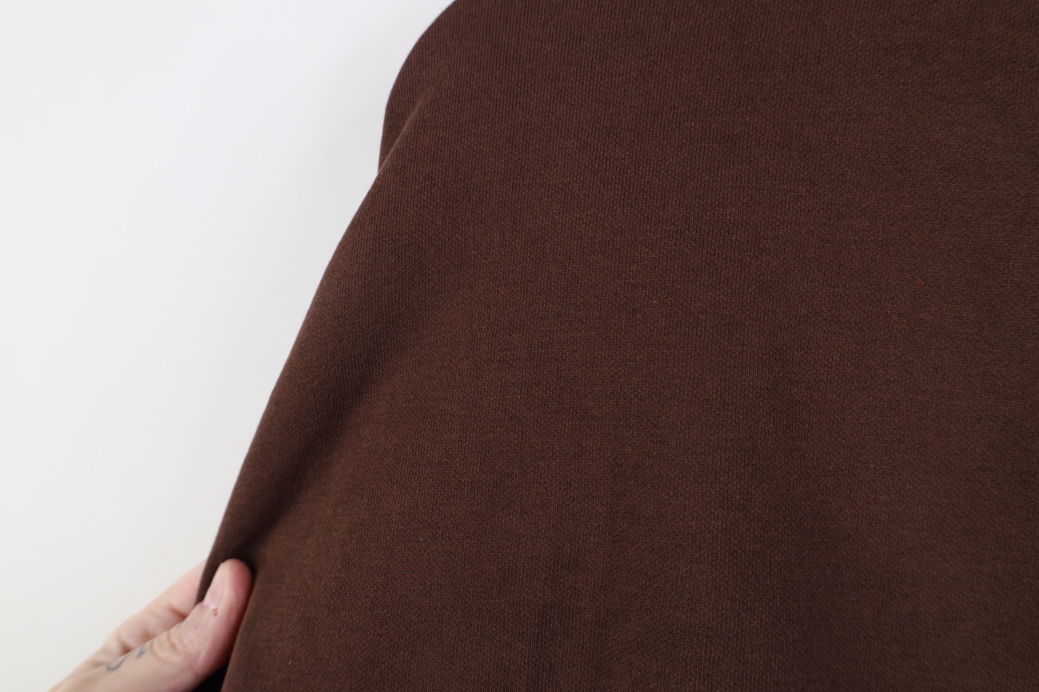 Vintage Vintage 90s Y2K Streetwear Blank Crewneck Sweatshirt Brown Size 3XL / US 20-22 - 10 Thumbnail