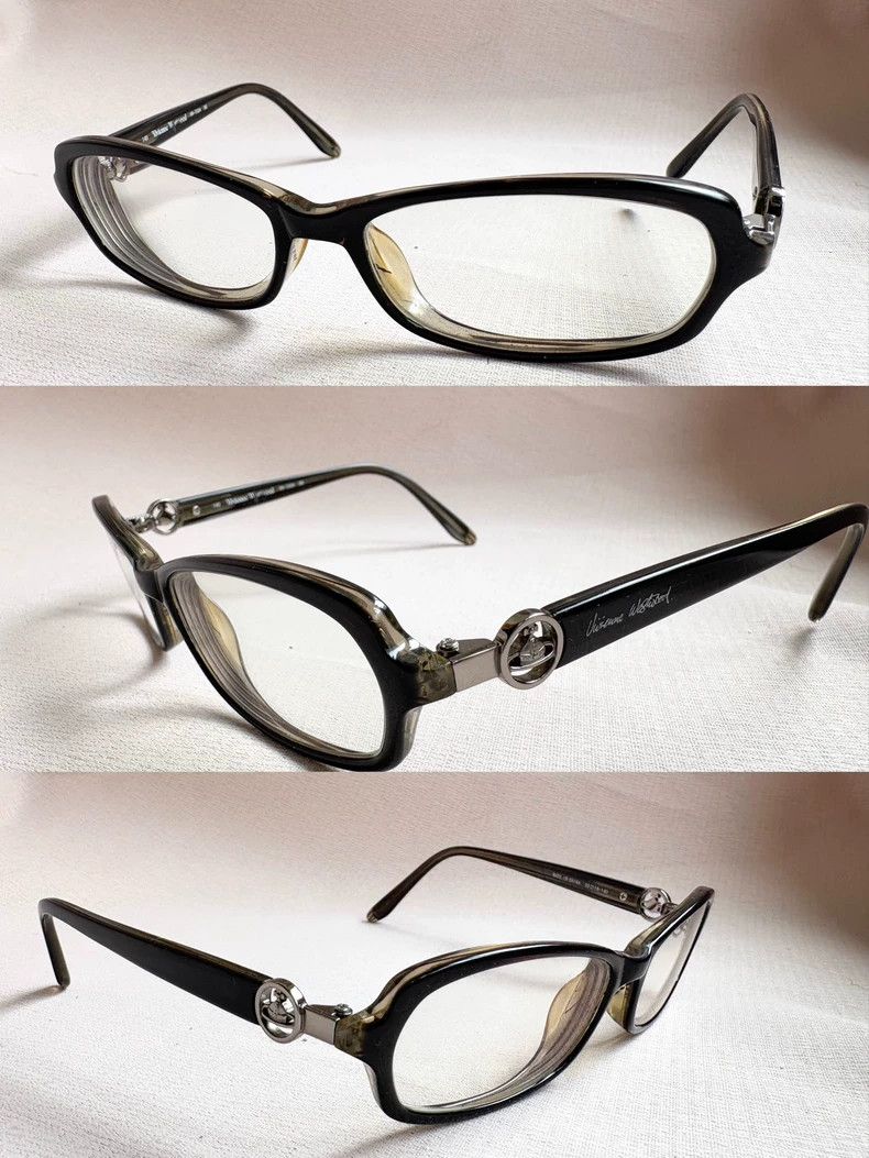 Vivienne Westwood Vivienne Westwood Vintage Grayish Brown Metal Saturn Squar Size ONE SIZE - 1 Thumbnail