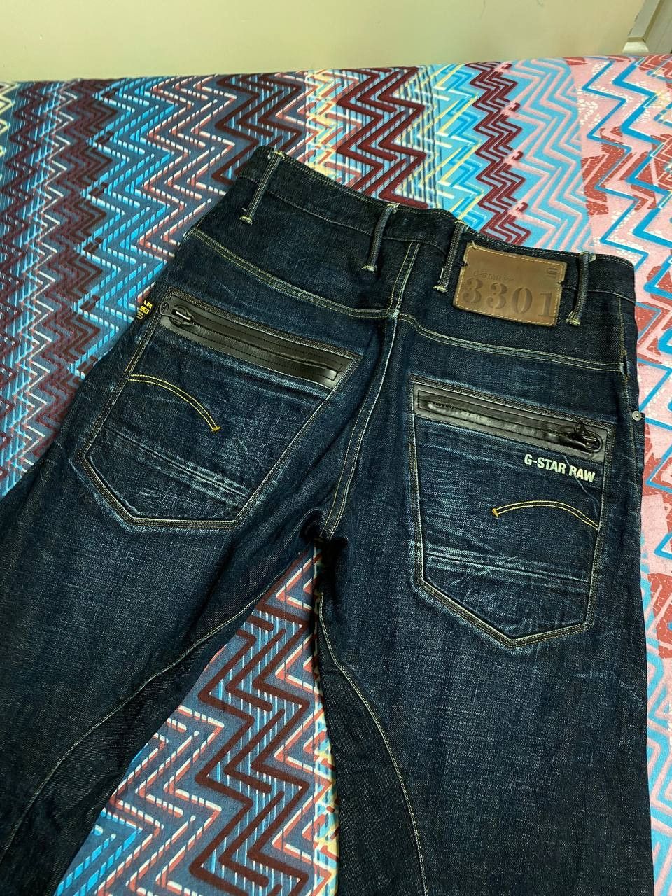 G-Star Vintage Y2K baggy trashed faded grunge g star raw jeans pant Size US 31 - 7 Thumbnail