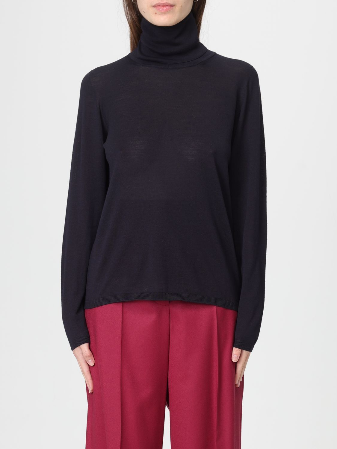 Max Mara Sweater Woman Navy