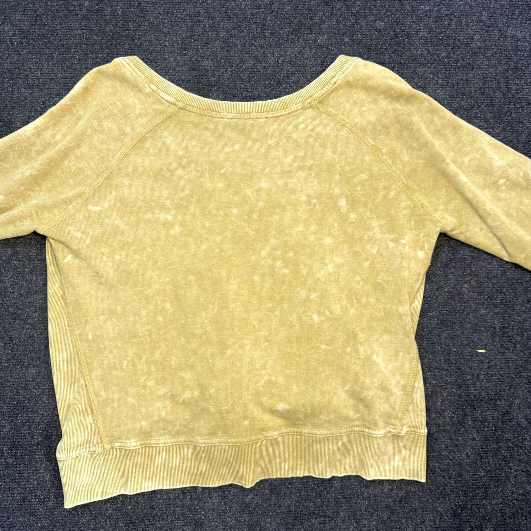Vintage Jane + Delancey Shirt Womens M Green V Neck Raglan Long Sleeve Pullover Size M / US 6-8 / IT 42-44 - 6 Thumbnail