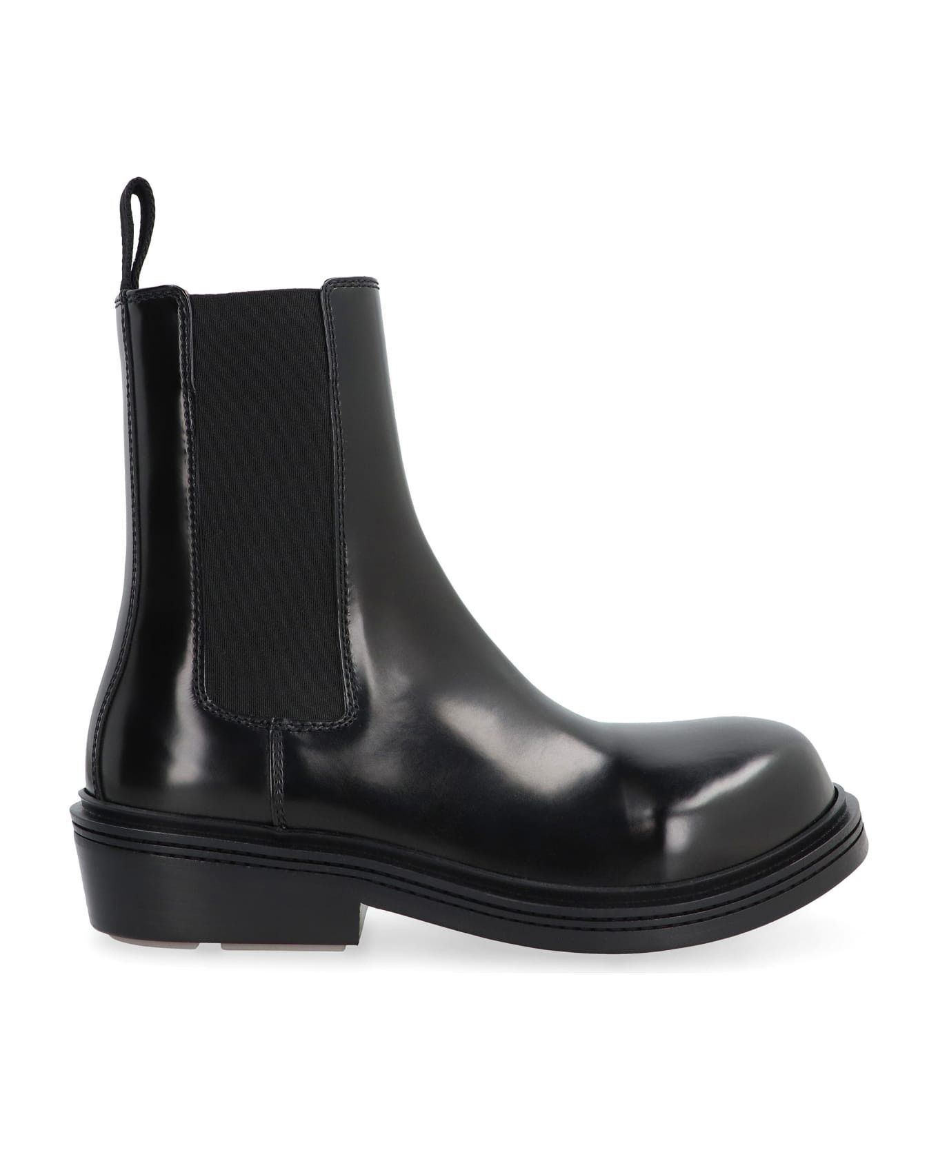 o1s1rm1025 Fireman Chelsea Ankle Boots in Black