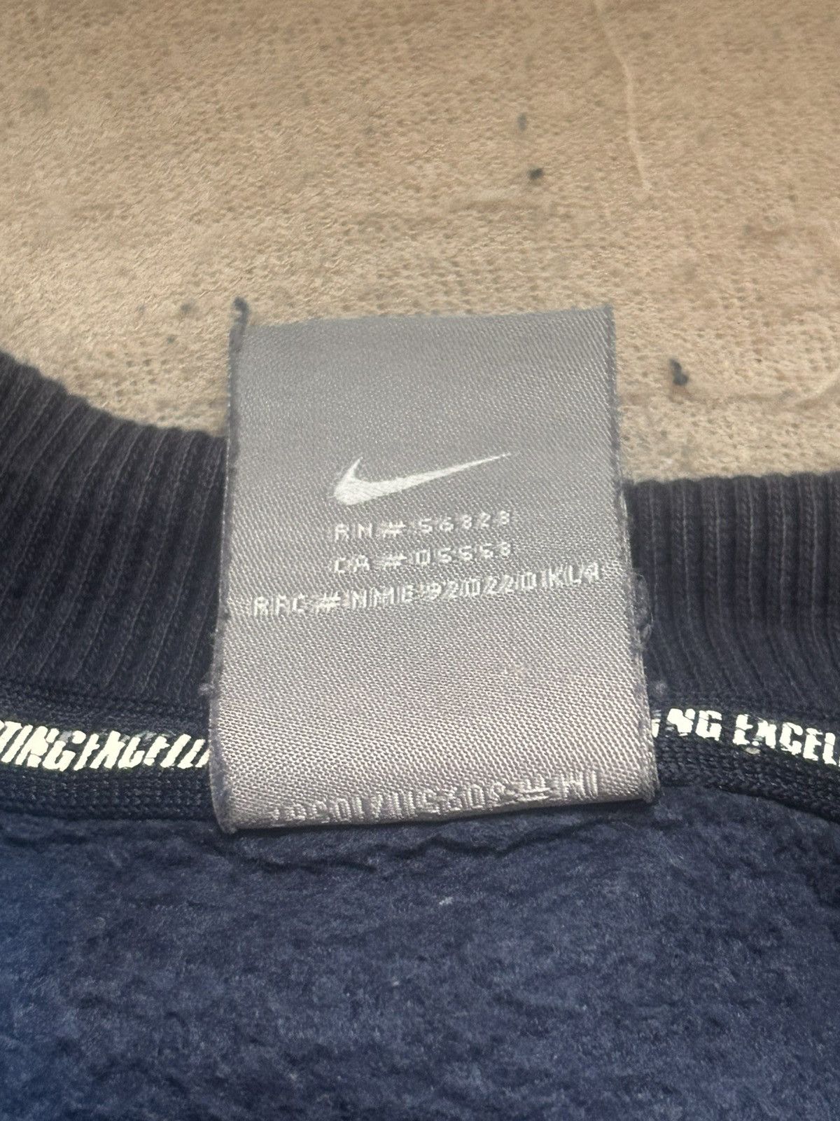 Nike Nike Crewneck College Navy Red White boxyfit vintage 90s 80s Size US S / EU 44-46 / 1 - 4 Thumbnail
