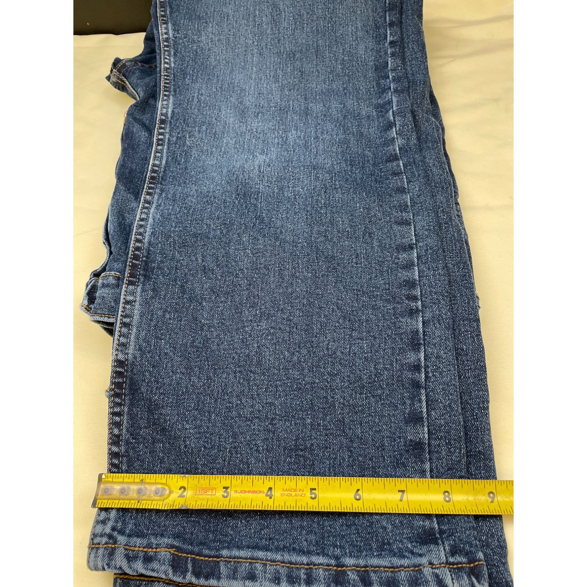 Wrangler Wrangler Men's Blue Jeans Flex Regular Fit Size 42 x 32 SKU Size US 42 / EU 58 - 6 Thumbnail
