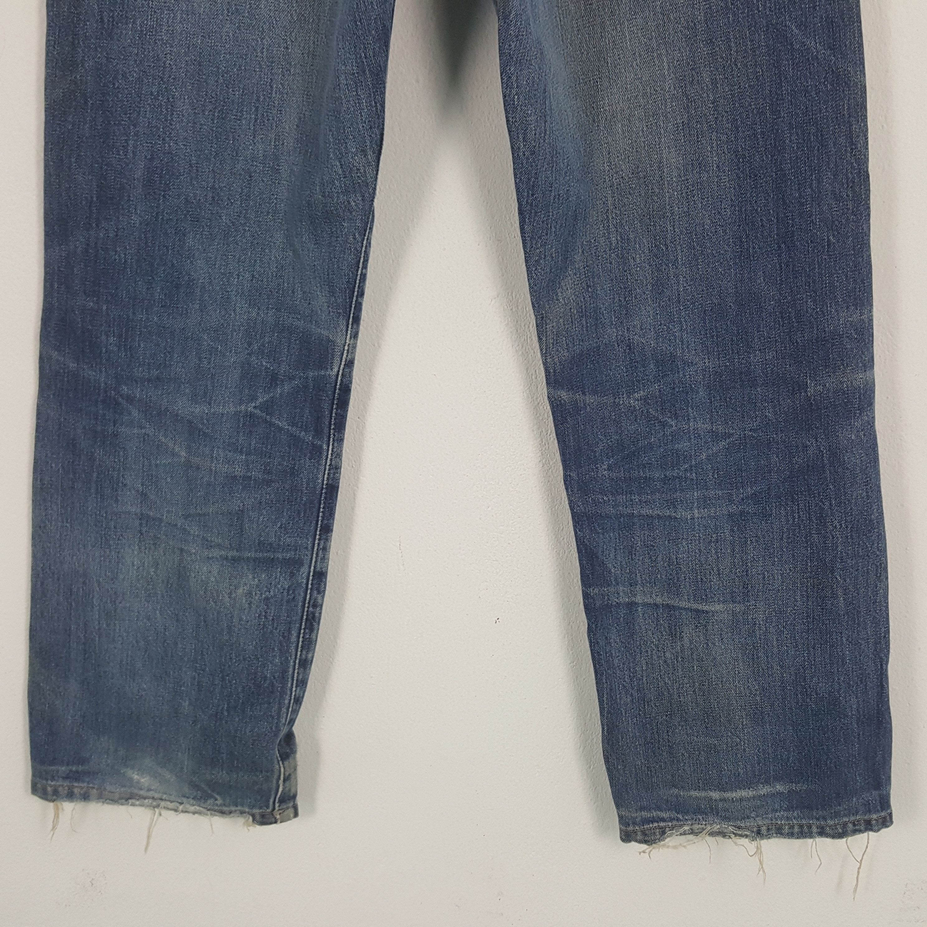 Levi's × Vintage Vintage Levi's Selvedge American Distressed Denim Jeans Size US 32 / EU 48 - 6 Thumbnail