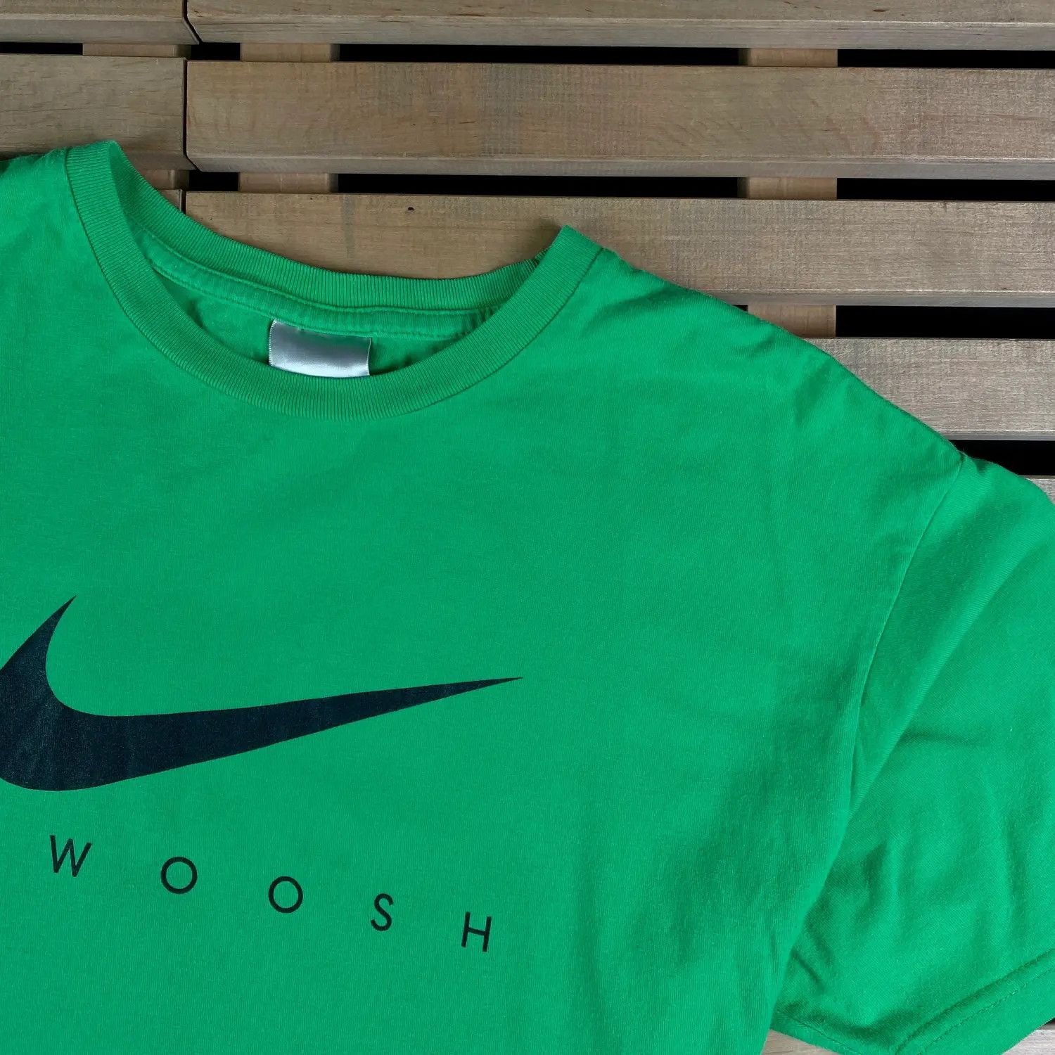 Nike × Vintage Mens Vintage T Shirt Nike Big Swoosh Size XL Size US XL / EU 56 / 4 - 2 Thumbnail