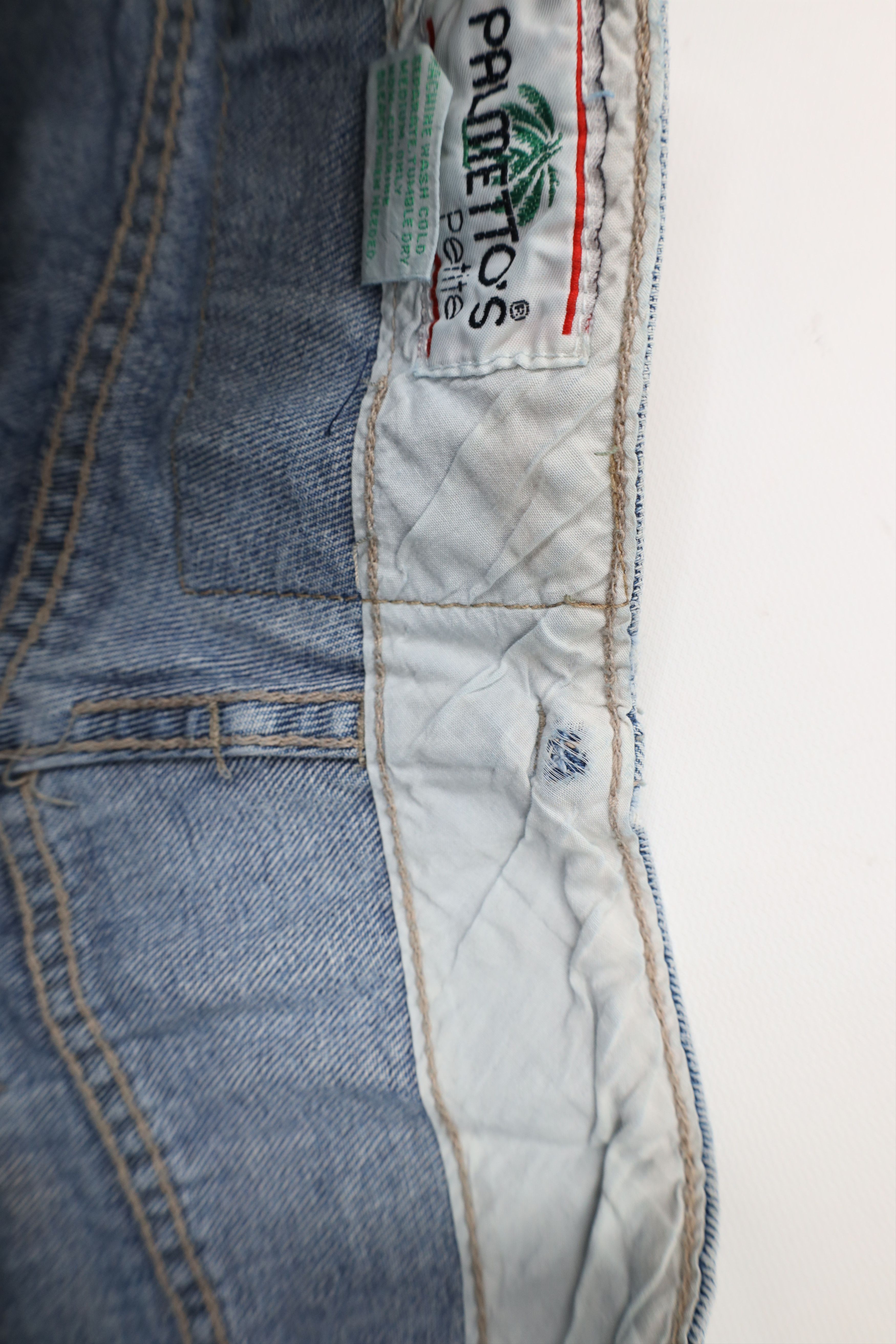 Vintage Vintage 90s Streetwear Tapered Leg Denim Jeans Blue Size 32" / US 10 / IT 46 - 9 Thumbnail
