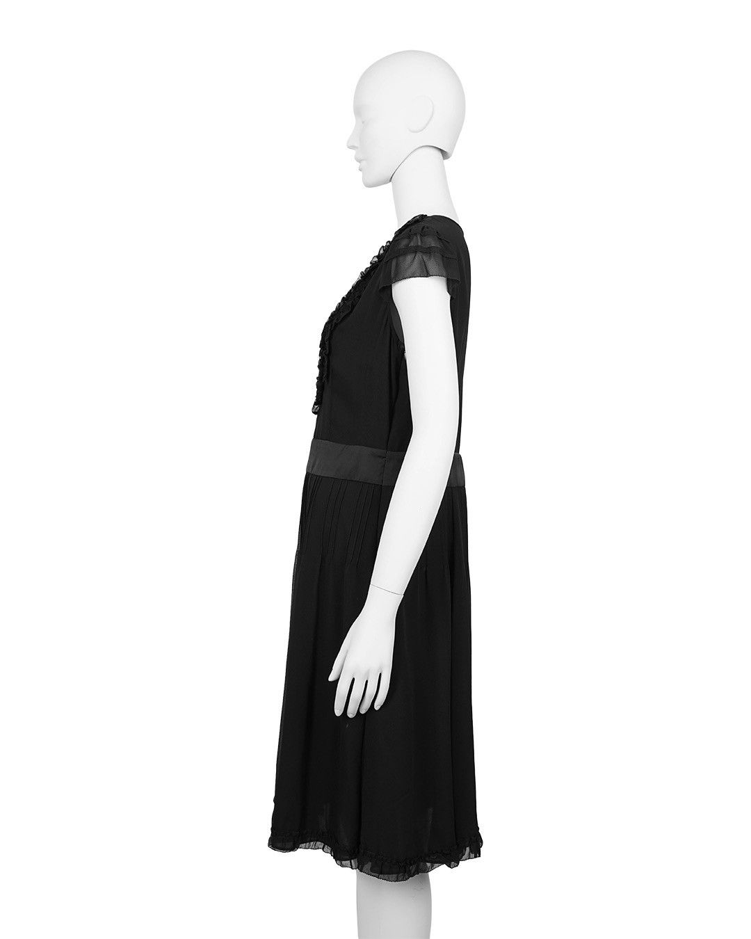 Emporio Armani Emporio Armani Silk Dress Size L / US 10 / IT 46 - 7 Thumbnail