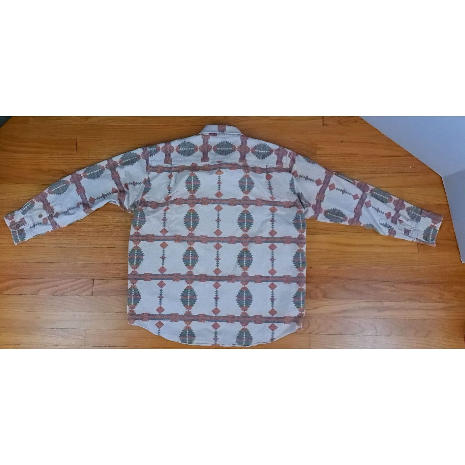 Vintage Cabela'S Vintage Aztec Southwestern Print Full Button Shirt - Large Size Size US L / EU 52-54 / 3 - 4 Thumbnail
