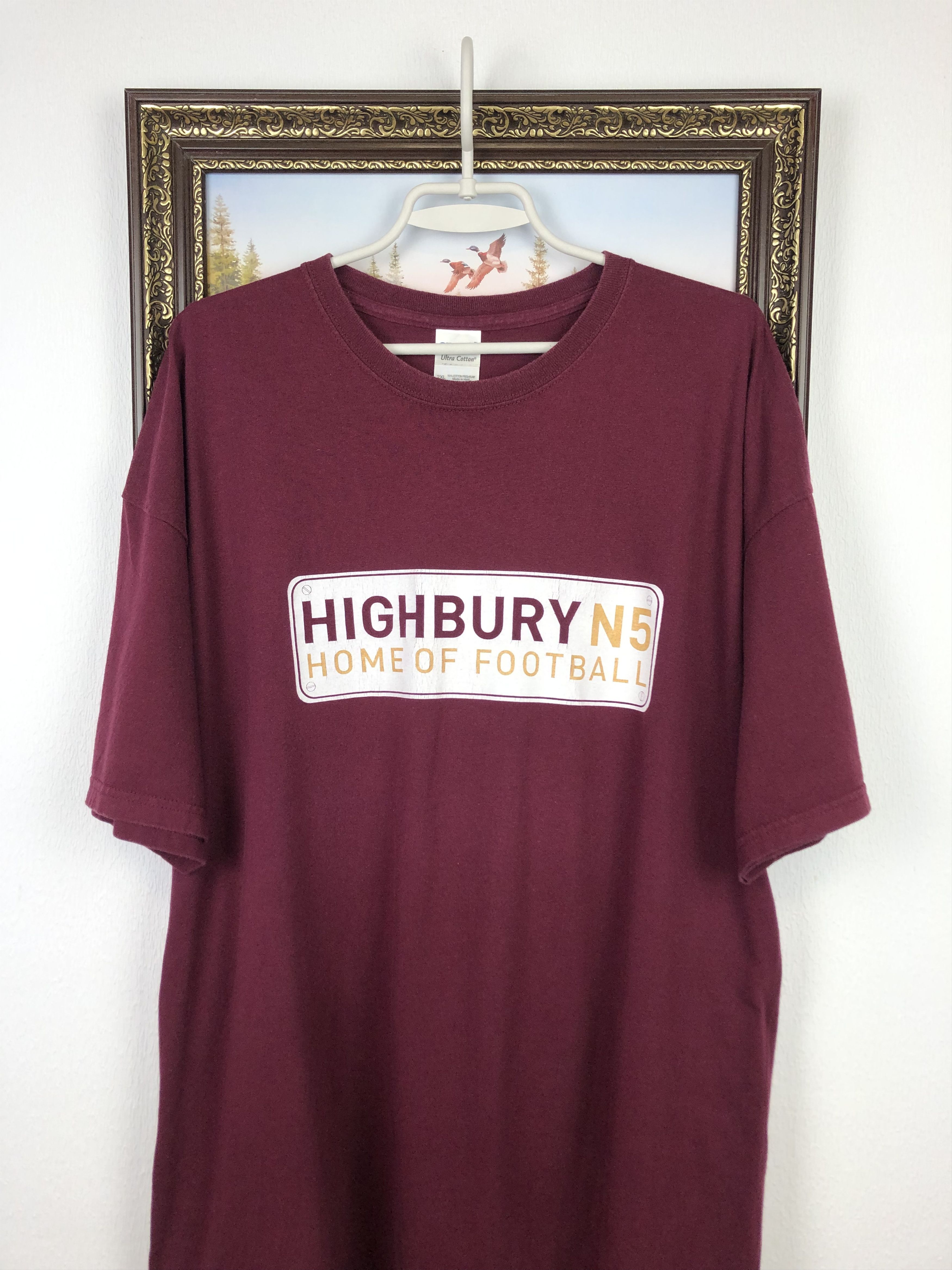 Vintage Vintage Arsenal Highbury Football Shirt Soccer Jersey Size US XXL / EU 58 / 5 - 2 Thumbnail