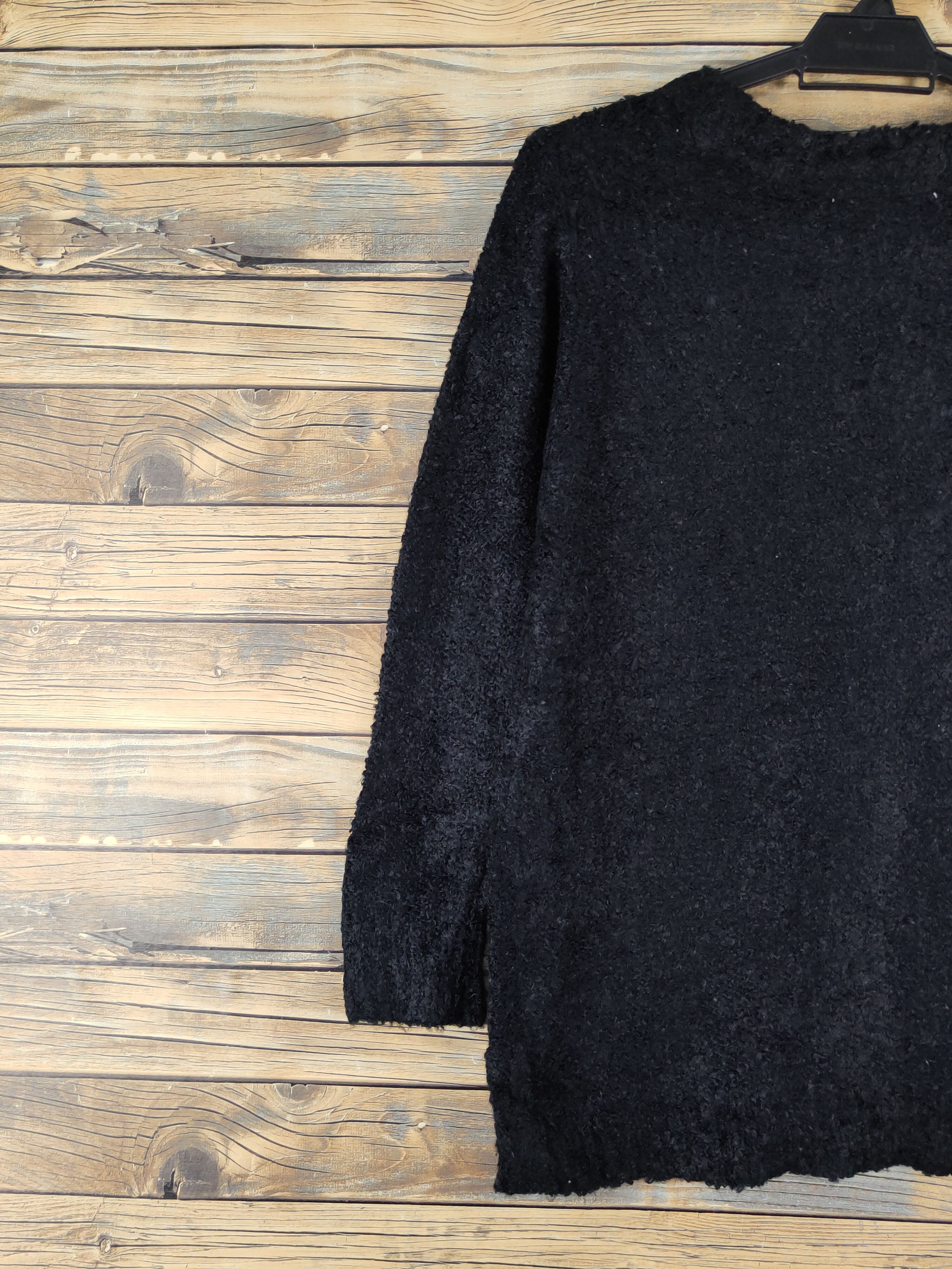 Japanese Brand × Vintage Anne Basket Black Knitwear Cardigan #W1259 Size M / US 6-8 / IT 42-44 - 8 Thumbnail