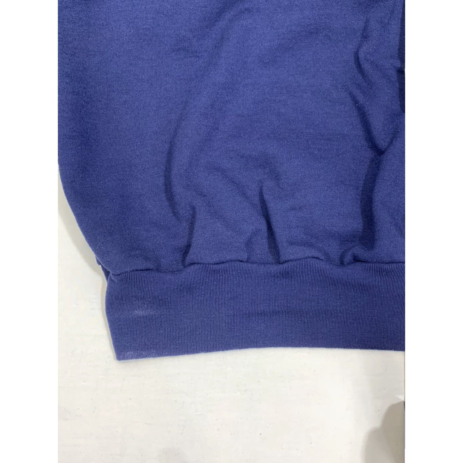 Dunlop Dunlop Football Collared Sweater Solid Blue XL Men Pullover Cotton Blend Logo Shirt/ Sweater (Sports) Size US XL / EU 56 / 4 - 6 Thumbnail