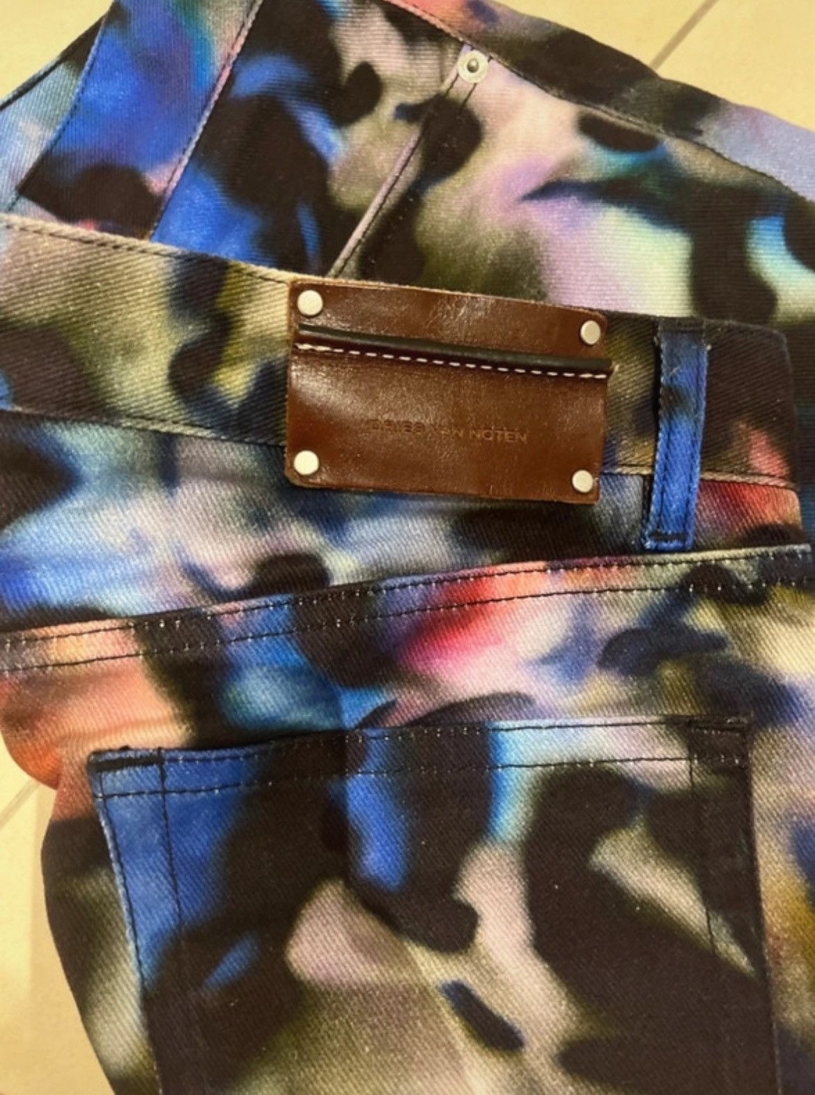 Dries Van Noten Dries Van Noten tie dye jeans Size US 32 / EU 48 - 4 Thumbnail