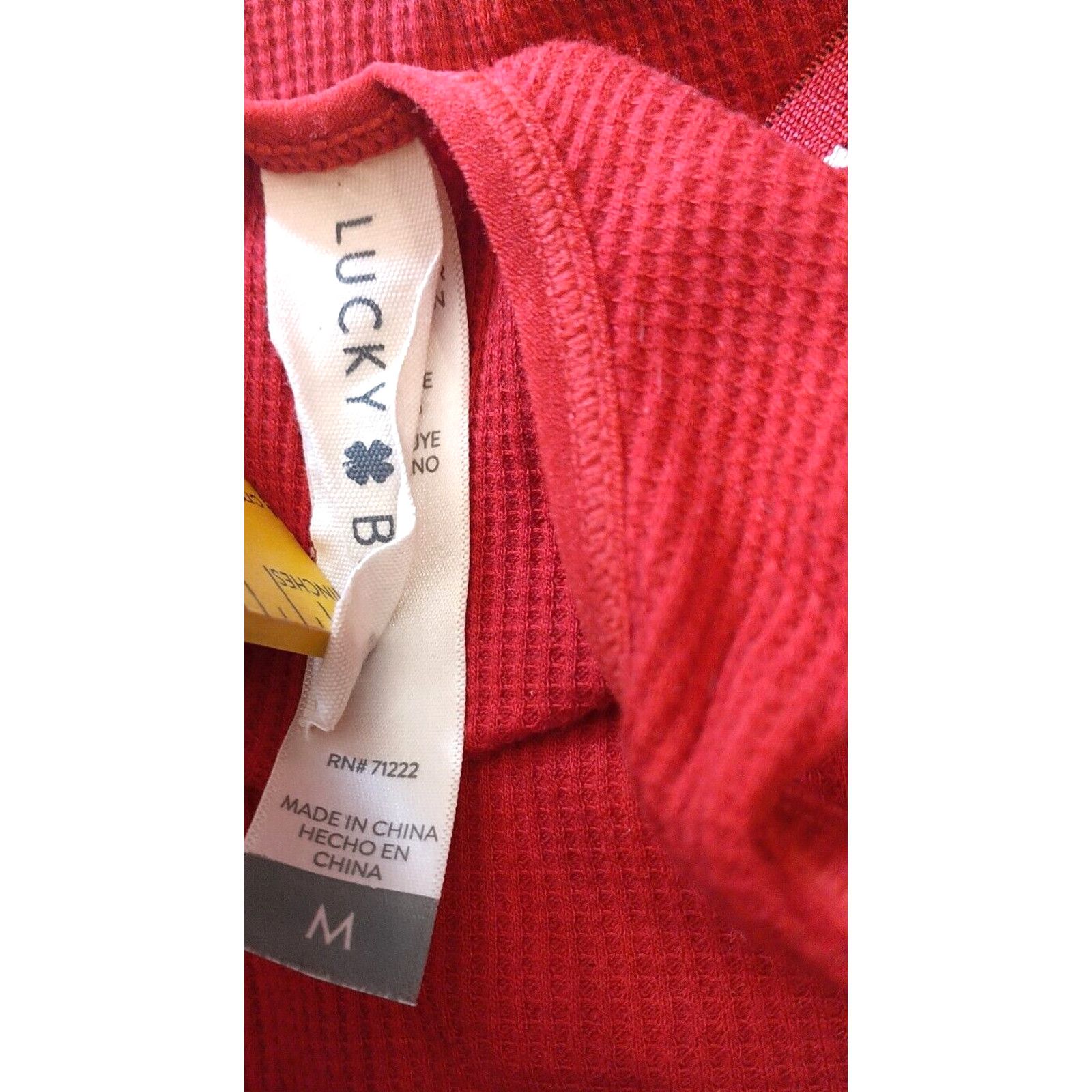 Lucky Brand Women's Med Lucky Brand 2 Cotton Ribbed Sport Bralette Size ONE SIZE - 5 Thumbnail