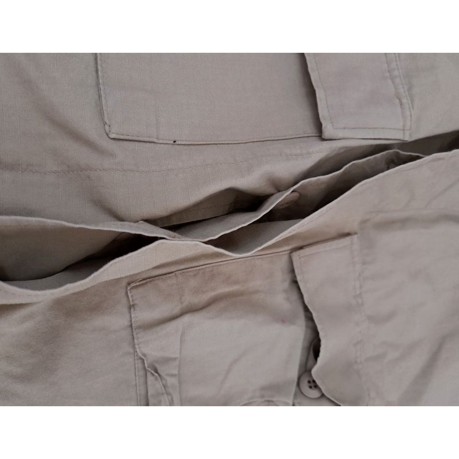 Propper PROPPER Coat Mens XL Beige Vtg Military Tactical button Light hunting Large Long Size US XL / EU 56 / 4 - 6 Thumbnail