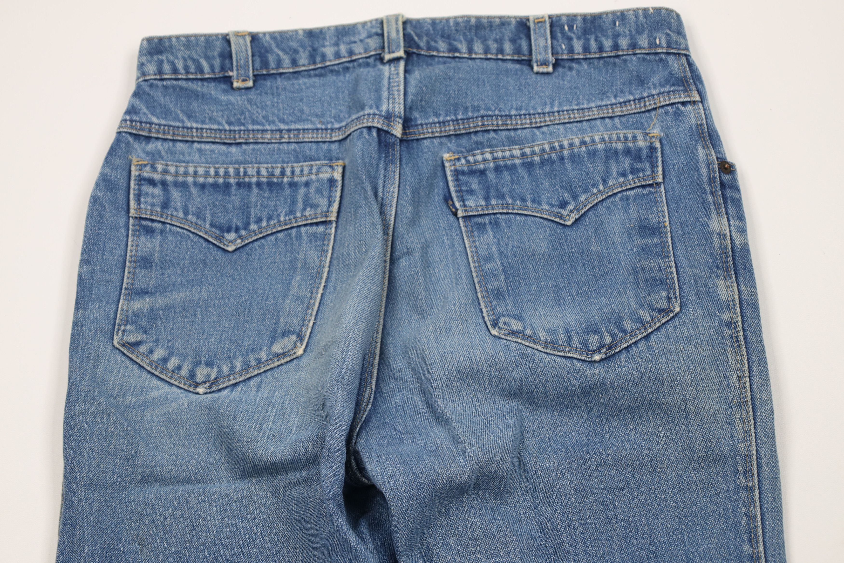 Levi's AS IS Vtg 80s Levis 522 Blue Tab Straight Leg Jeans USA Size US 30 / EU 46 - 10 Thumbnail