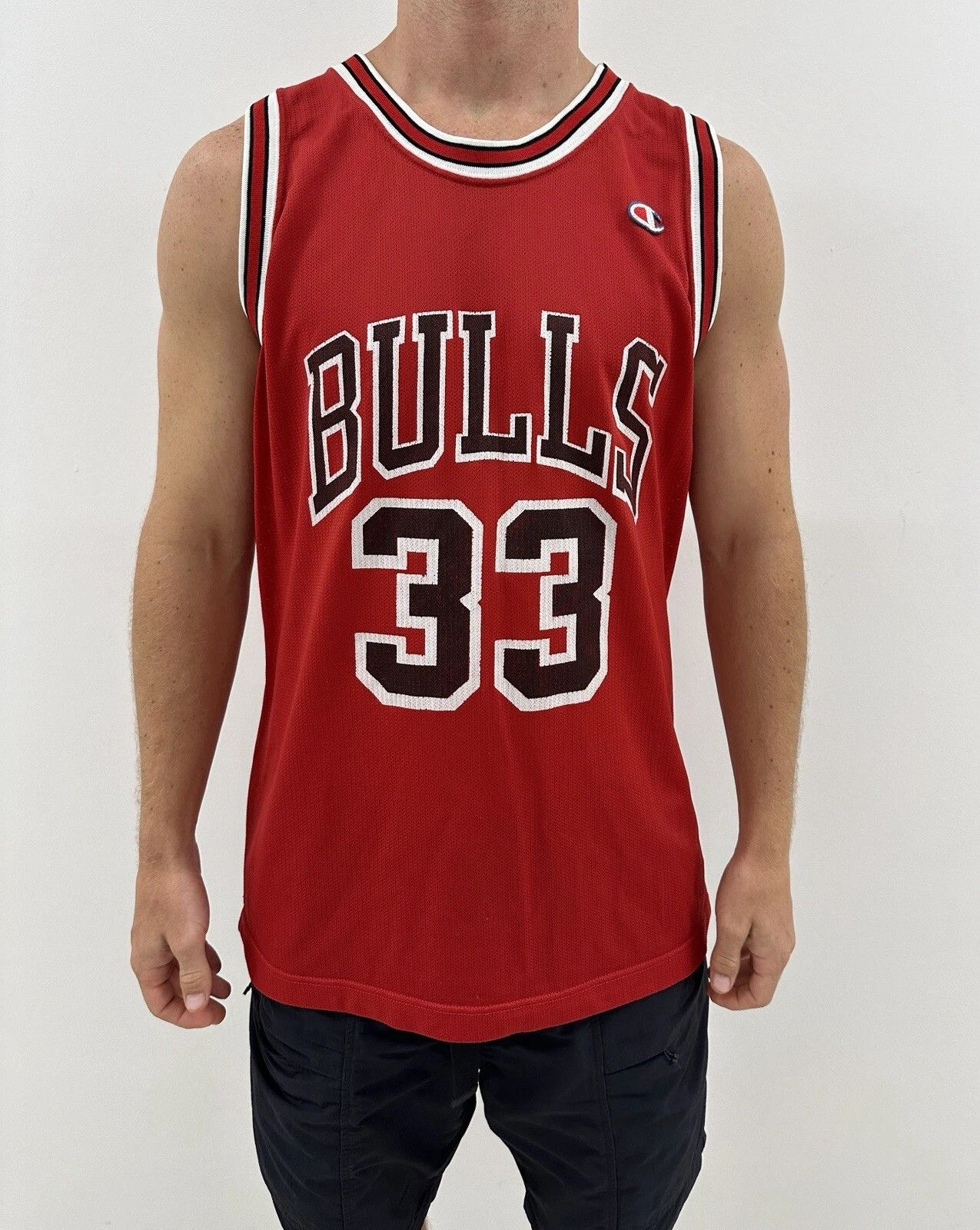 Champion Vintage Chicago Bulls Jersey Champion #33 Scottie Pippen USA Size US L / EU 52-54 / 3 - 1 Thumbnail