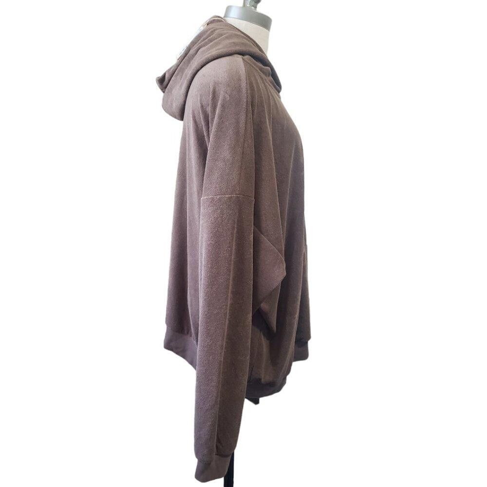 Designer CT1720 Skims NWT Terry Lounge Pullover Hoodie Oxide 3X Size M / US 6-8 / IT 42-44 - 4 Thumbnail