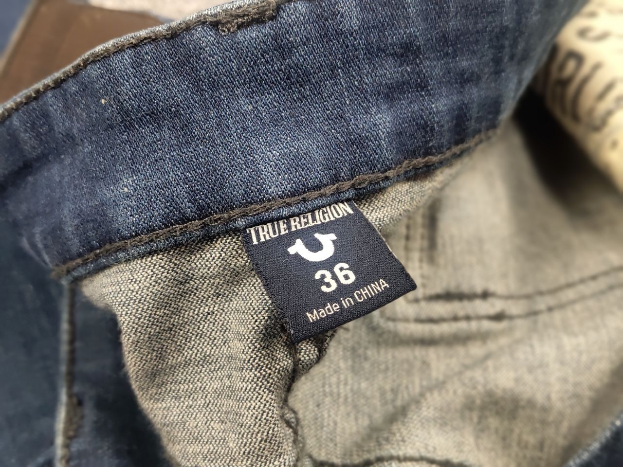 True Religion × Vintage Vintage True Religion USA Mick Zipper Denim Jeans Y2K Style Size US 36 / EU 52 - 14 Thumbnail