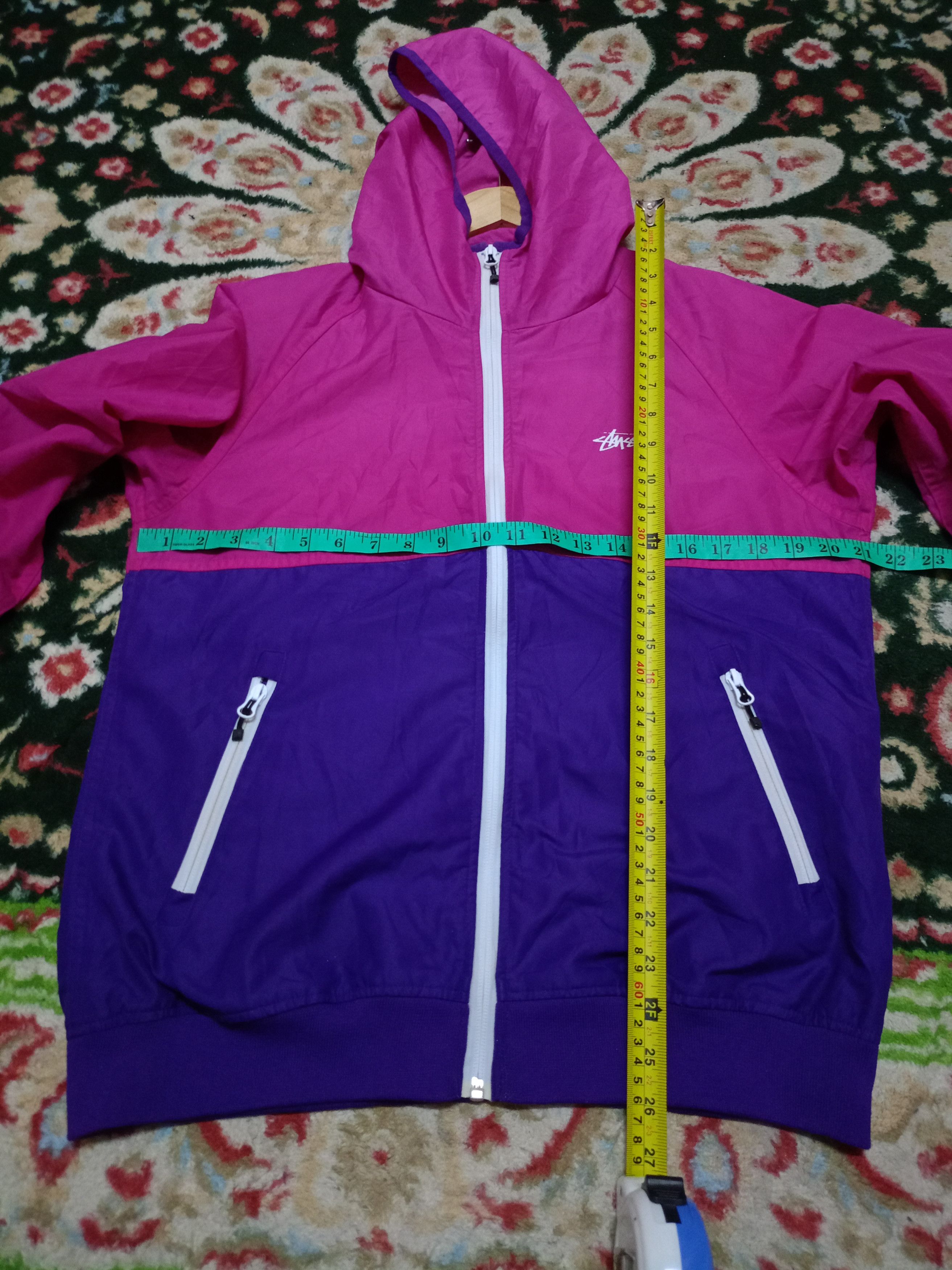 Japanese Brand × Stussy 💥 stussy windbreaker hoodie 💥 Size US M / EU 48-50 / 2 - 5 Thumbnail