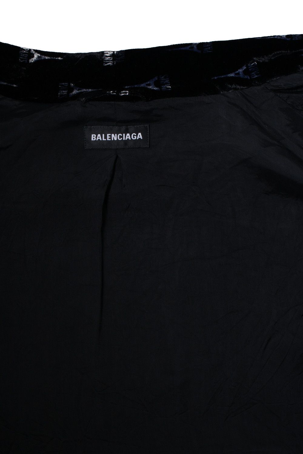 Balenciaga Balenciaga, black velour eiffeltower pyjama suit Size US L / EU 52-54 / 3 - 15 Thumbnail