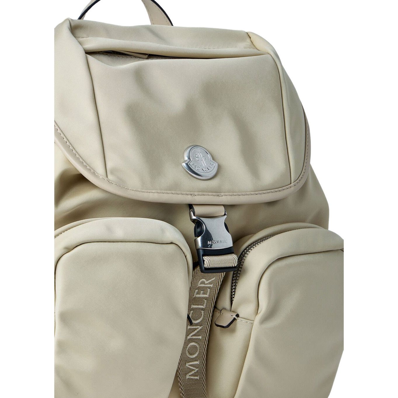 Moncler MONCLER Trick Beige Backpack New Size ONE SIZE - 4 Thumbnail