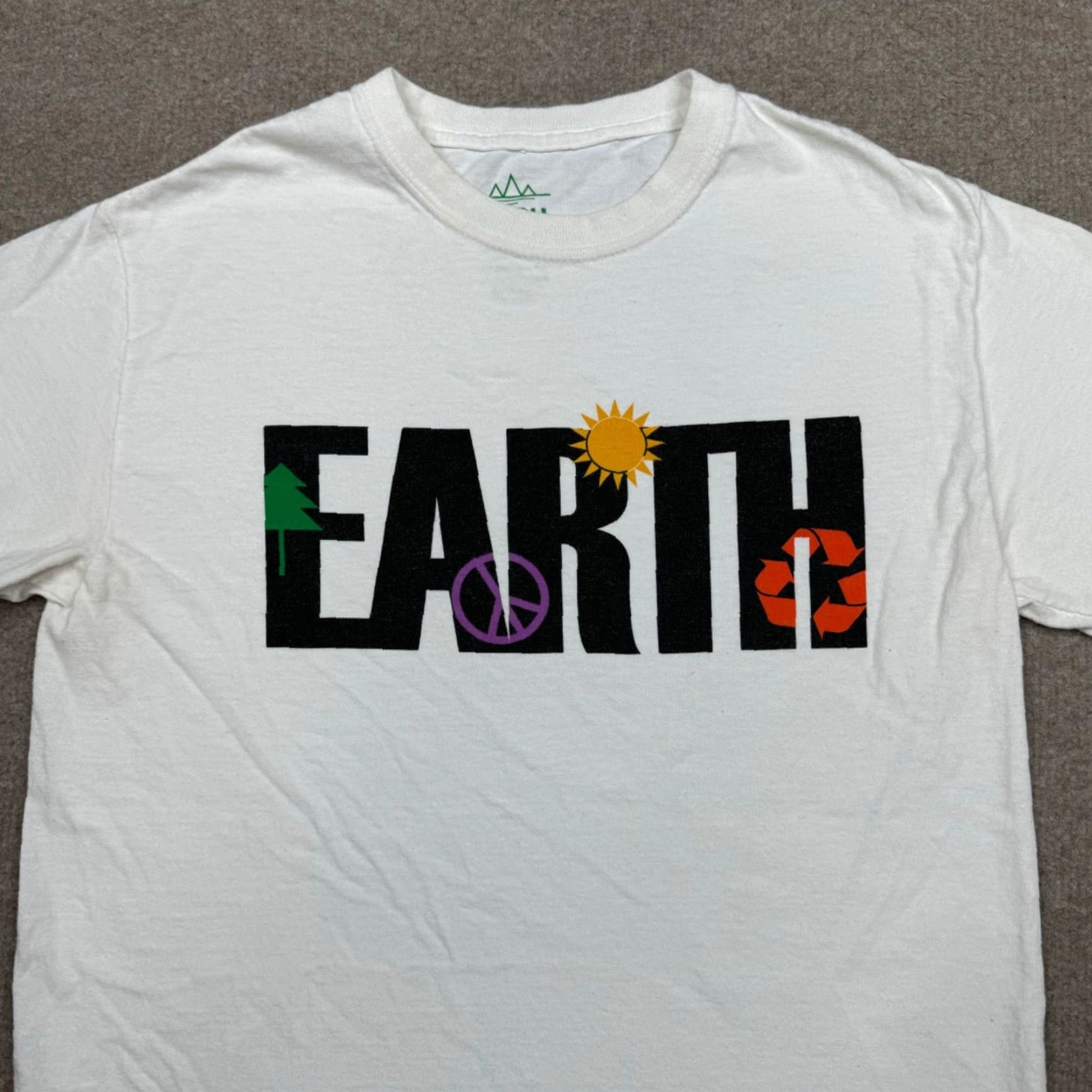 Vintage ALTRU T Shirt Mens Size S Small White Short Sleeve EARTH Logo Adults Size US S / EU 44-46 / 1 - 3 Thumbnail
