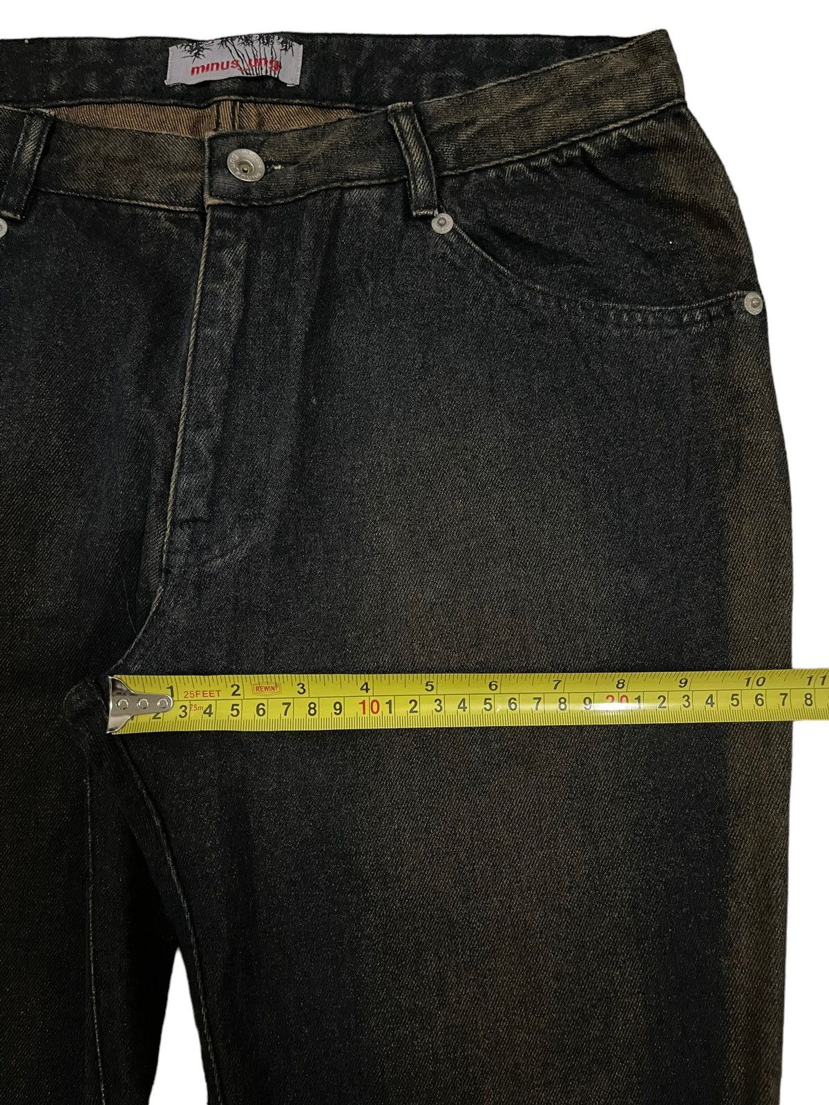 If Six Was Nine Vintage Japanese Brand Faded Wash Style Flare Jeans Size US 31 - 11 Thumbnail
