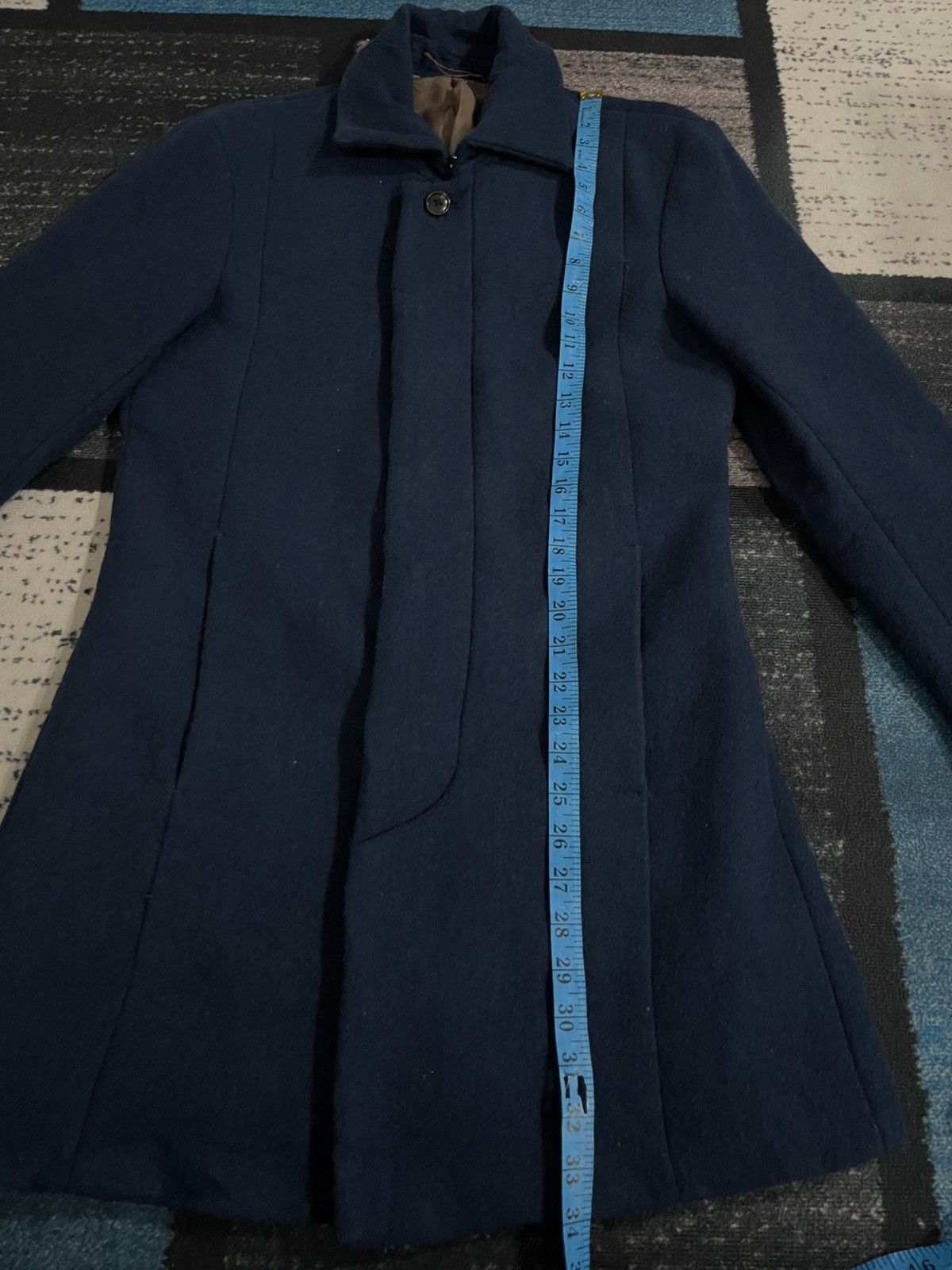 Issey Miyake × Tete Homme Tete Homme Issey Miyake Wool Jacket Size S / US 4 / IT 40 - 15 Thumbnail