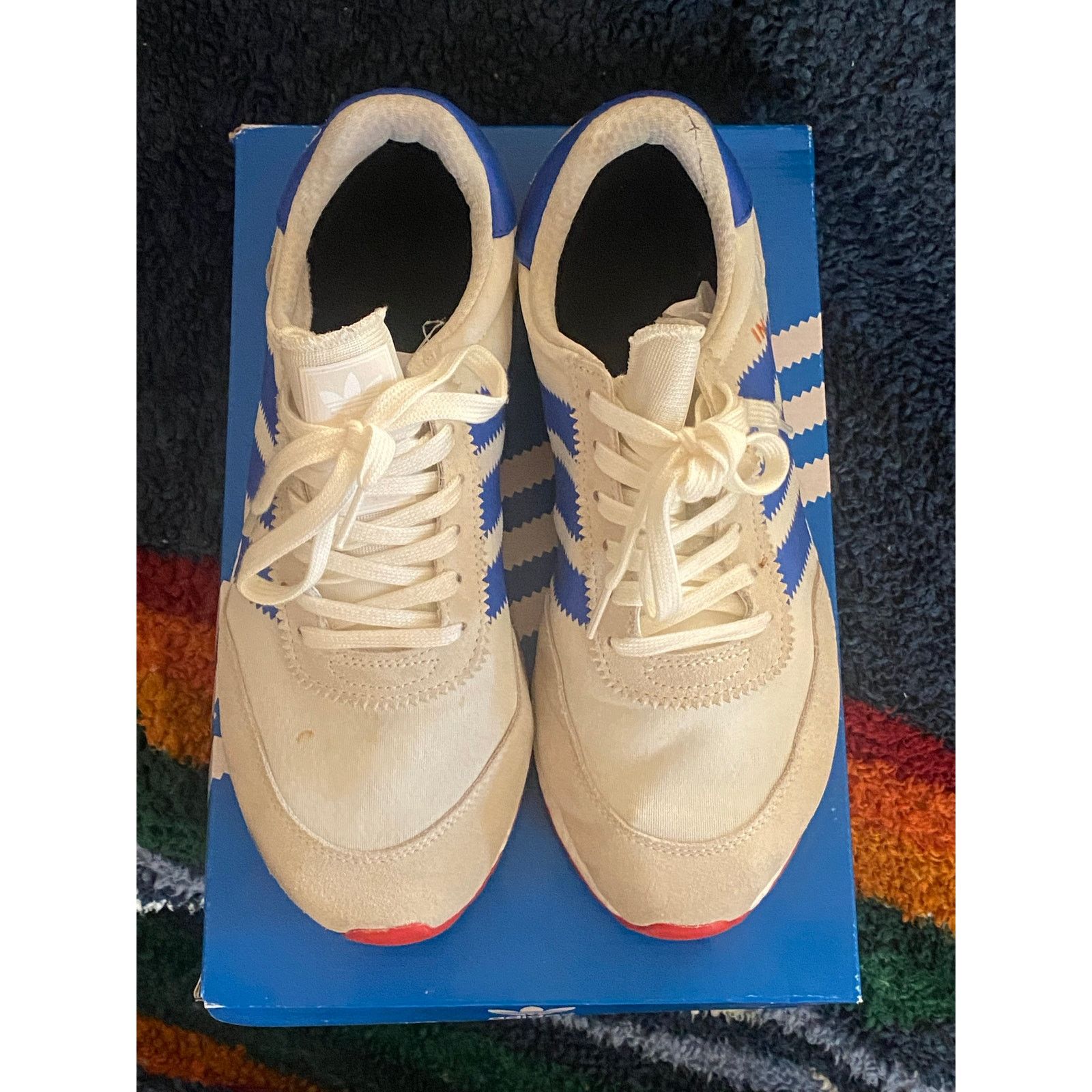 Adidas Adidas Iniki Runner Pride of the 70s USA m9.5 w11 Size US 9.5 / EU 42-43 - 6 Thumbnail