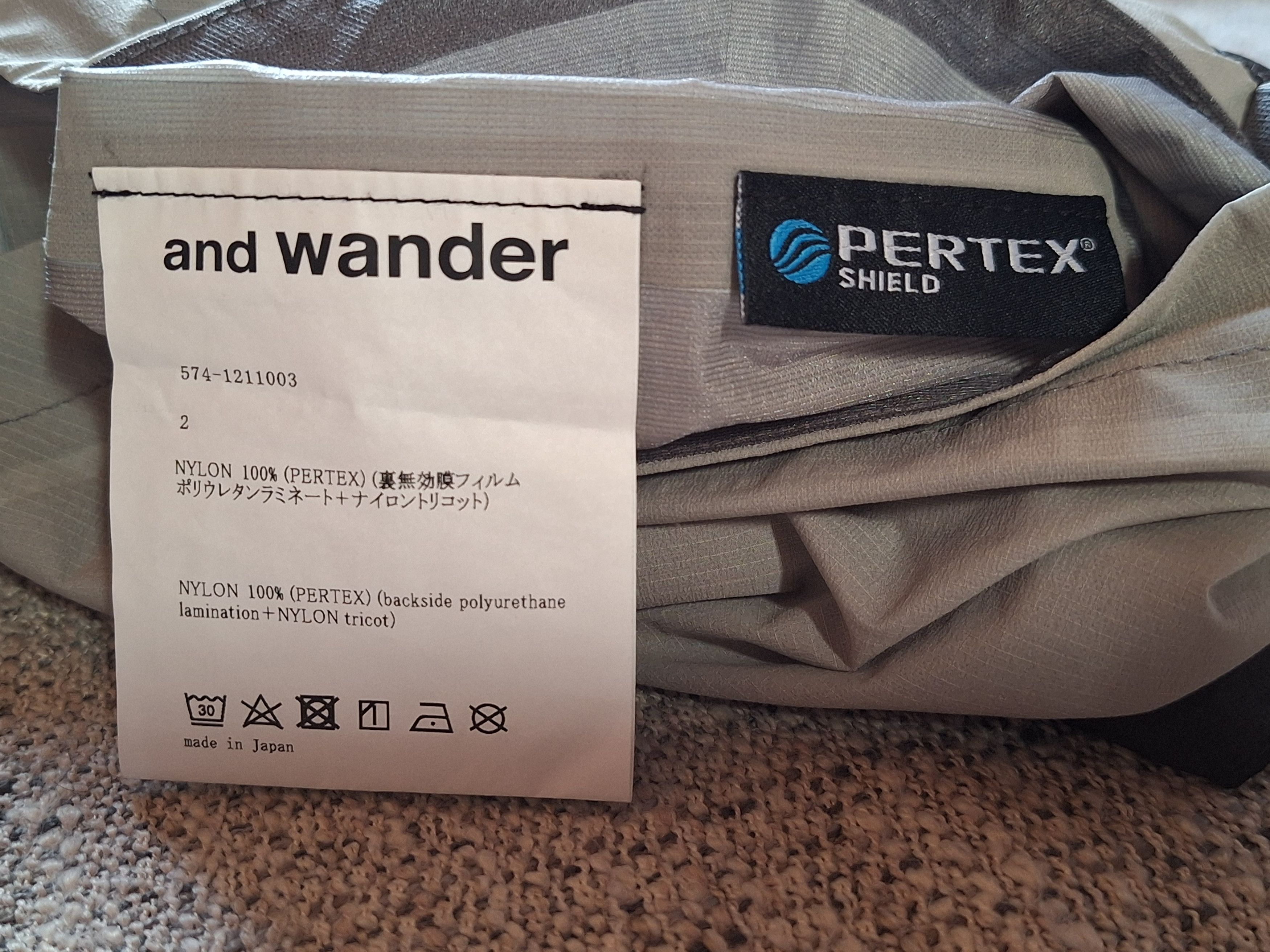 And Wander And Wander / Pertex Shield Jacket Size US XL / EU 56 / 4 - 8 Thumbnail