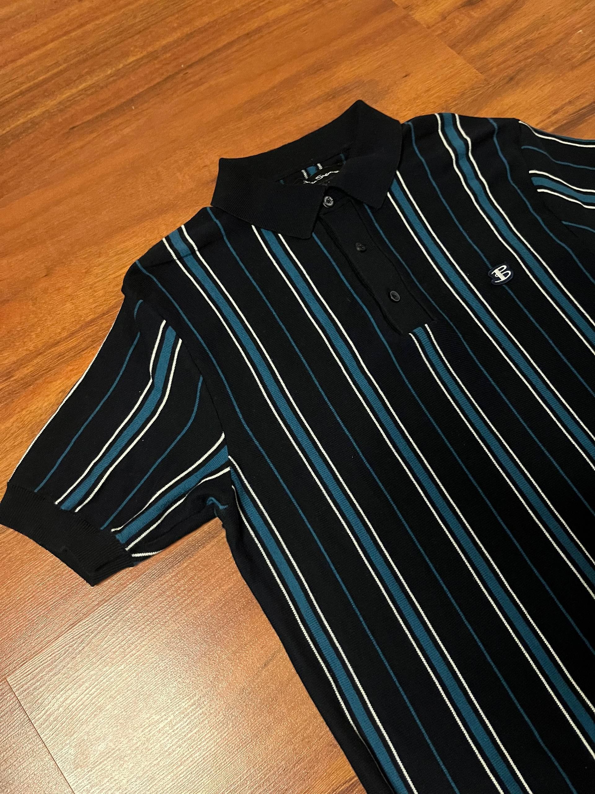 Ben Sherman Ben Sherman Striped Polo Size US L / EU 52-54 / 3 - 3 Thumbnail