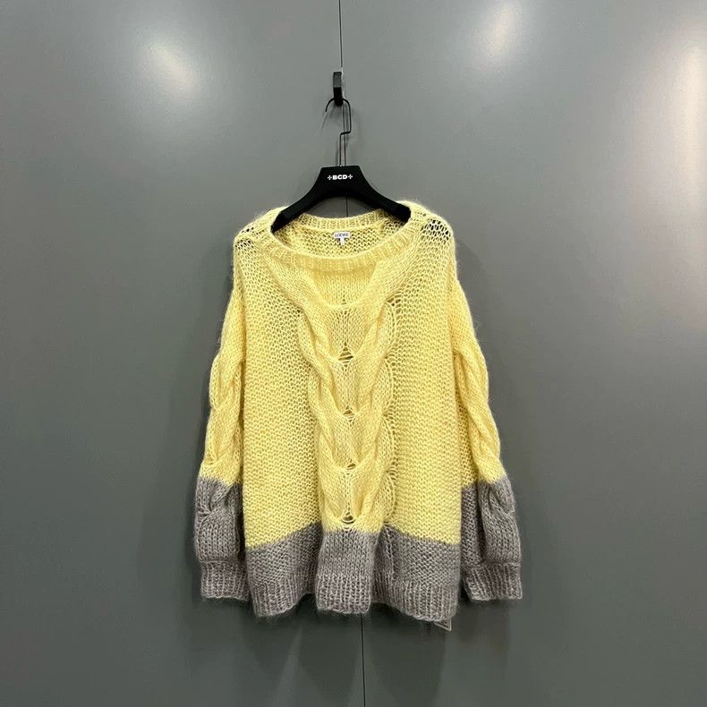Loewe LOEWE Plaid jacquard sweater Size XS / US 0-2 / IT 36-38 - 1 Thumbnail
