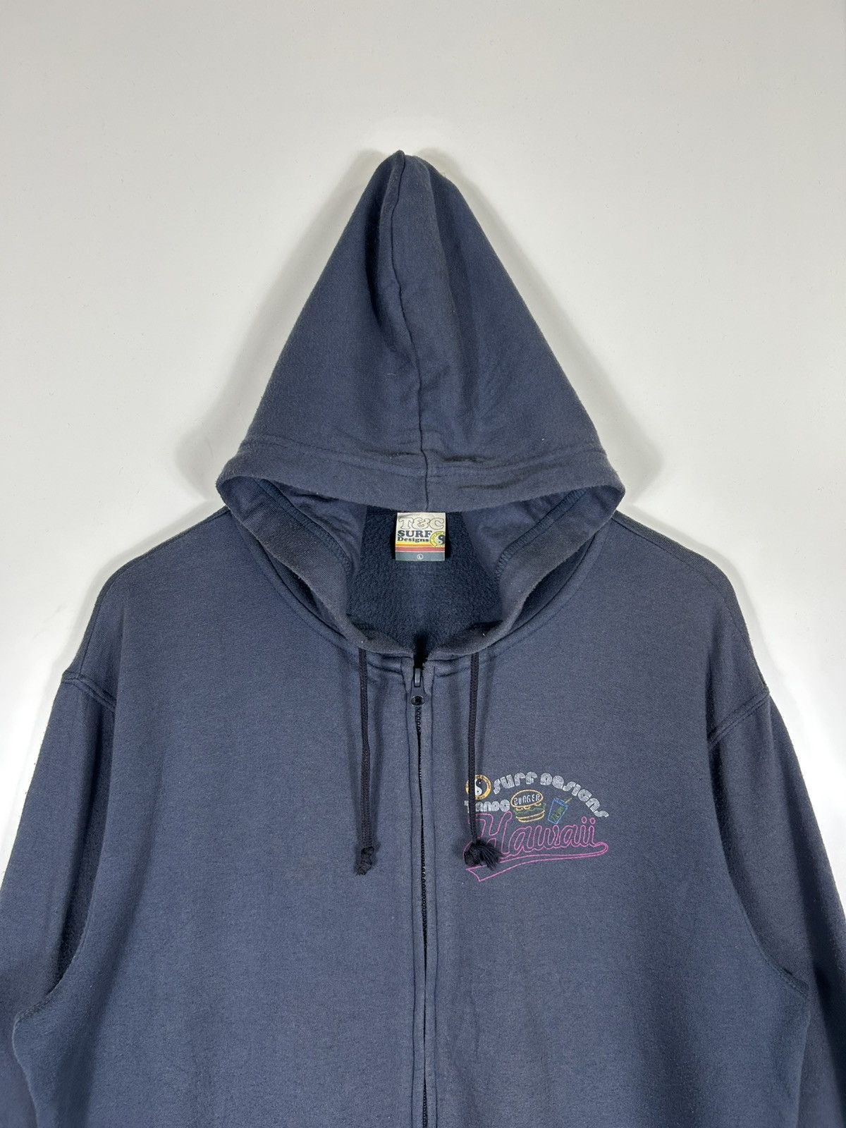 Sun Surf ⚡️Vintage T&C Surf Design Hawaii Hooded Sweater - L Size US L / EU 52-54 / 3 - 5 Thumbnail