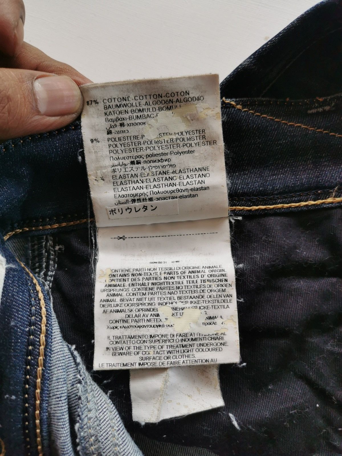 Replay Replay Anbass Skinny Distressed Jeans Size US 28 / EU 44 - 11 Thumbnail
