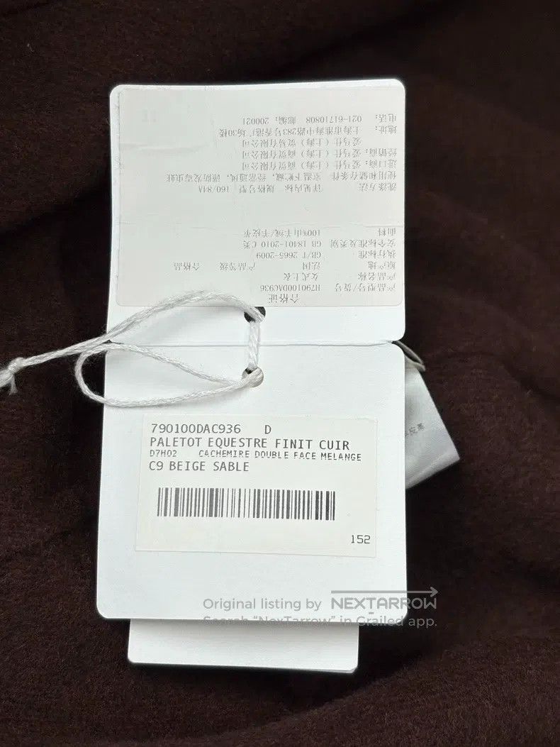 Hermes Hermes Elegant Gentle Double-Sided 100% Cashmere Shape wit Size XS / US 0-2 / IT 36-38 - 4 Thumbnail