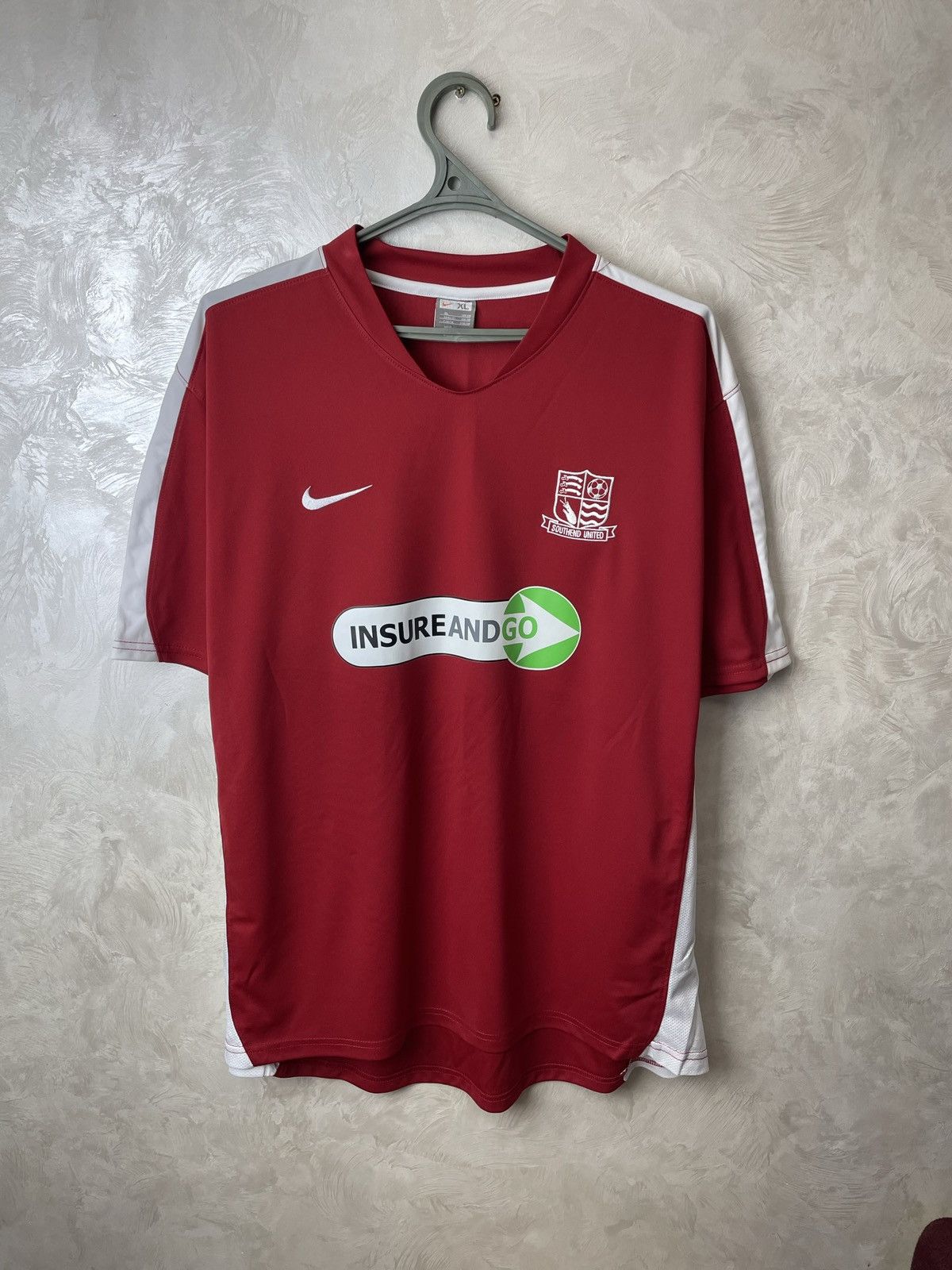 Nike 2008-09 Southend Away Soccer Jersey Football shirt Xl Size US XL / EU 56 / 4 - 1 Thumbnail