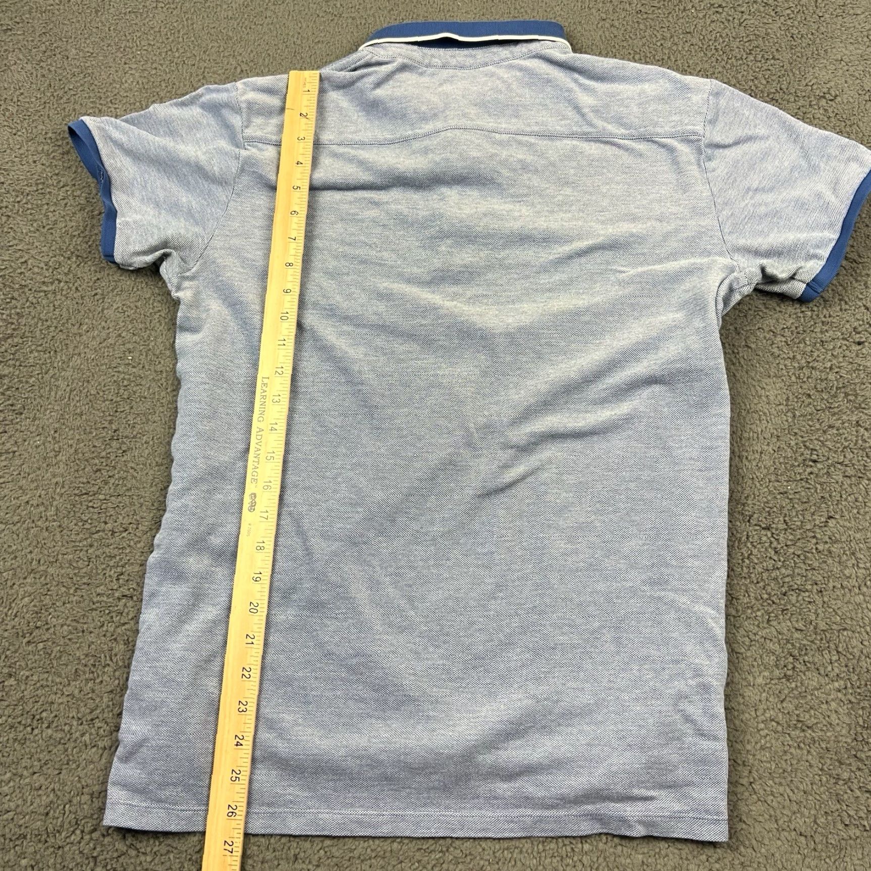 Scotch & Soda Scotch & Soda Shirt Mens Large Blue Short Sleeve Polo Amsterdam Couture Original Size US L / EU 52-54 / 3 - 6 Thumbnail