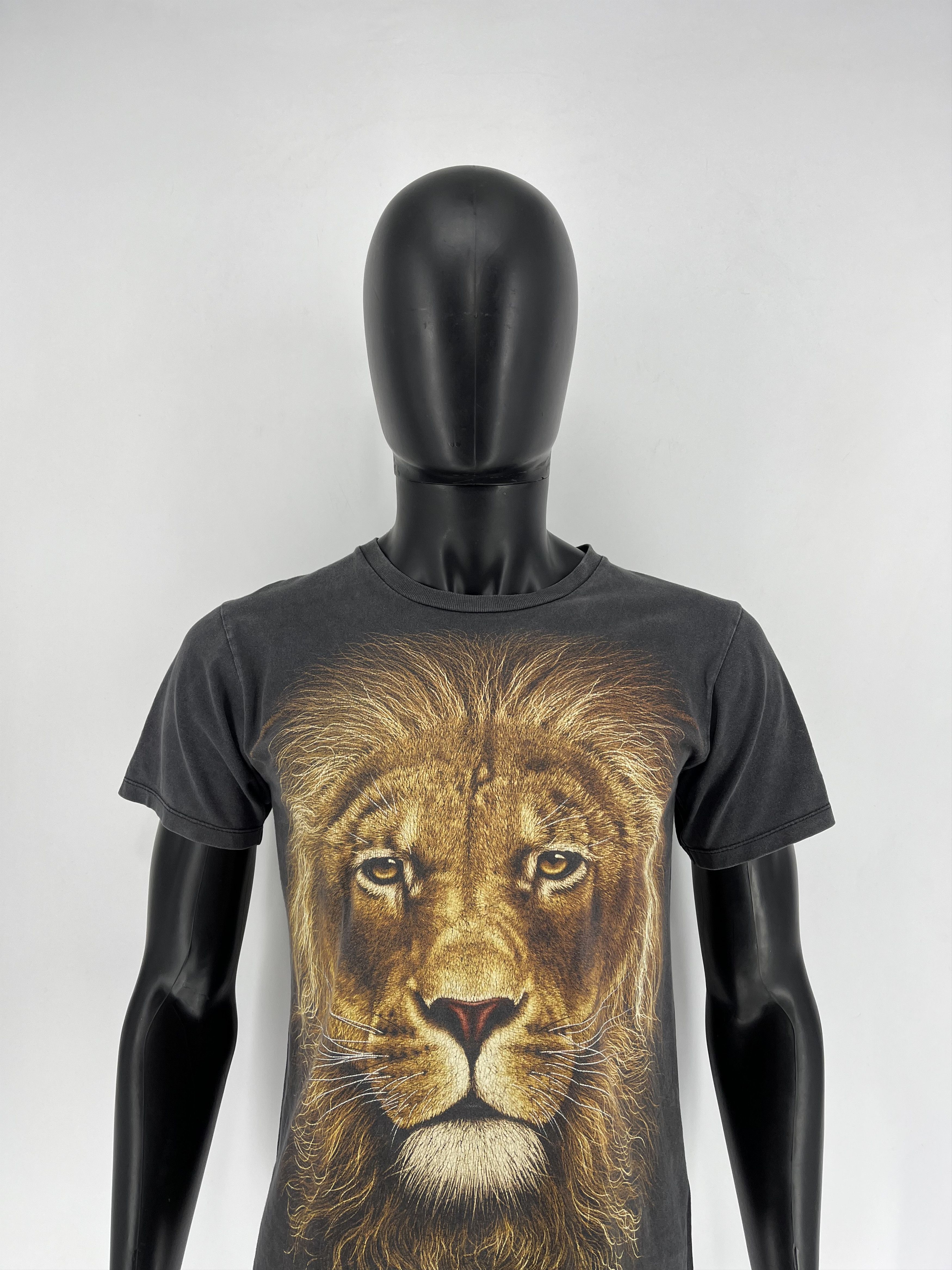 Vintage Vintage Y2K 90s Tiger Face Boxy Graphic Tee Size US S / EU 44-46 / 1 - 1 Thumbnail