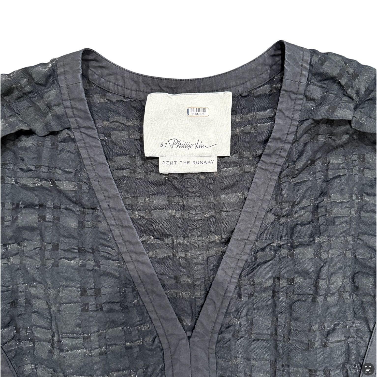3.1 Phillip Lim 3.1 Phillip Lim Puff Sleeve Dress in Black, Size US 4 Size S / US 4 / IT 40 - 5 Thumbnail