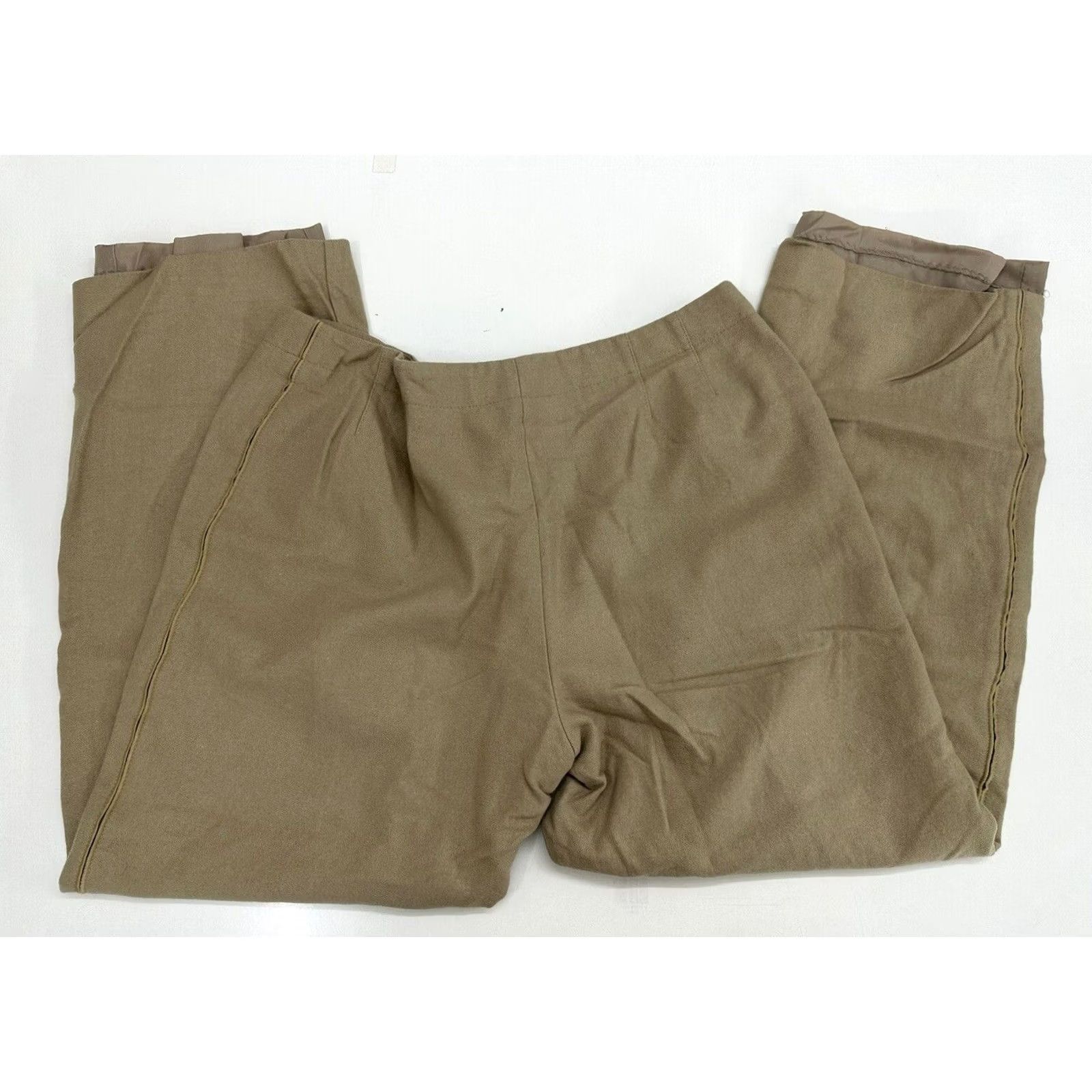 Vintage Vintage Harve Benard Pants Womens Size 14 Brown Wool Blend Dress Size 36" / US 14 / IT 50 - 7 Thumbnail