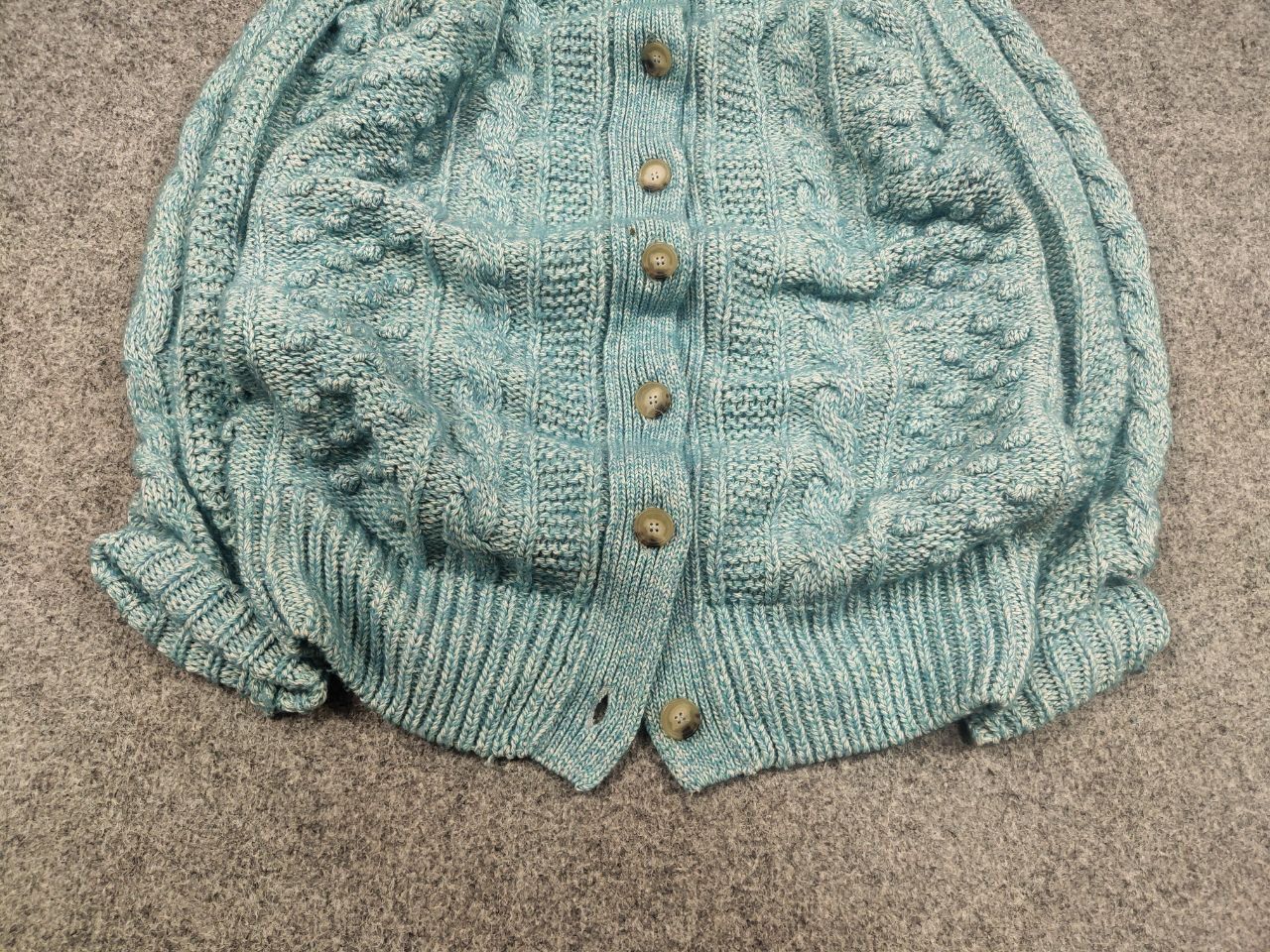 Alexa Chung Alexa Chung Design Knit Button Long Cardigan Wool Blend Size S / US 4 / IT 40 - 5 Thumbnail