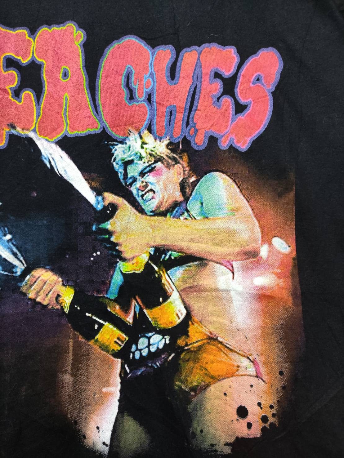Band Tees Peaches,Merrill Nisker Punk Band Tour T-Shirt Size US L / EU 52-54 / 3 - 4 Thumbnail