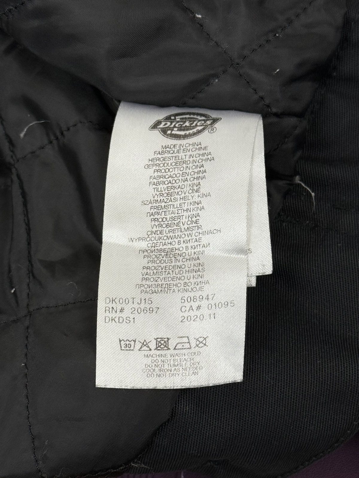 Dickies Dickies Lined Eisenhower Workwear Collared Jacket Black S Size US S / EU 44-46 / 1 - 11 Thumbnail
