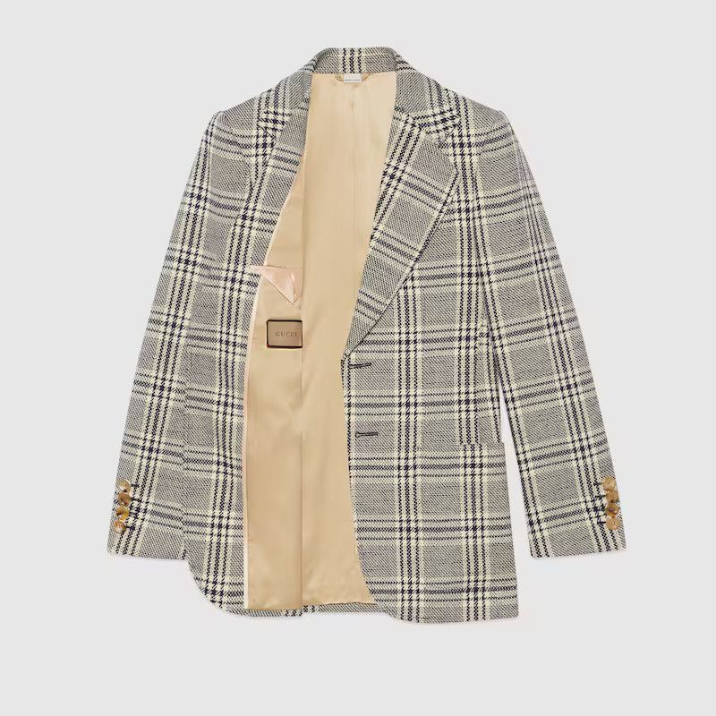 Gucci o1s1wg110225 Check Jacket in Multicolor Size US S / EU 44-46 / 1 - 7 Thumbnail
